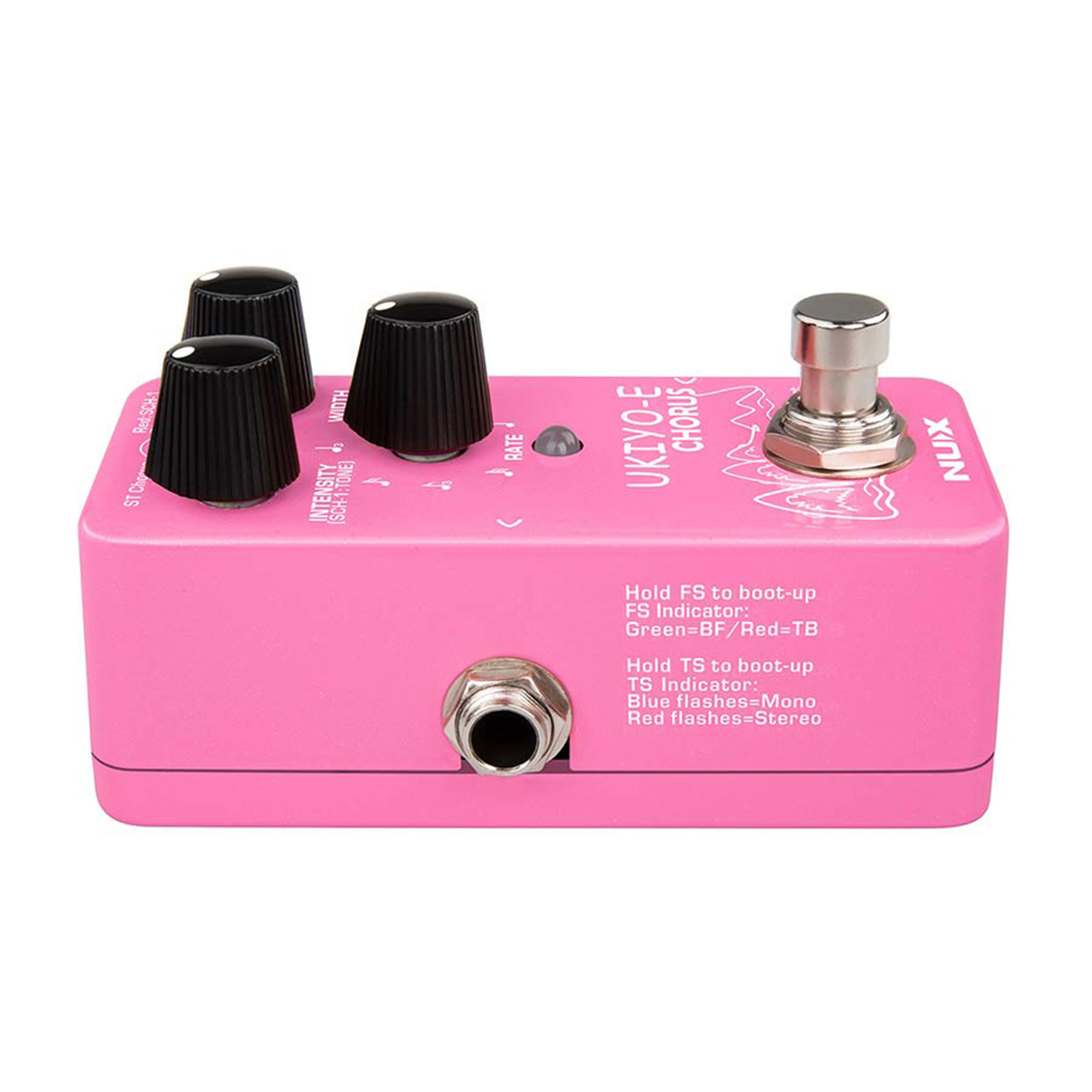 NUX NCH-4 Ukiyo-E Mini Chorus Pedal Effects - 3 Years Warranty