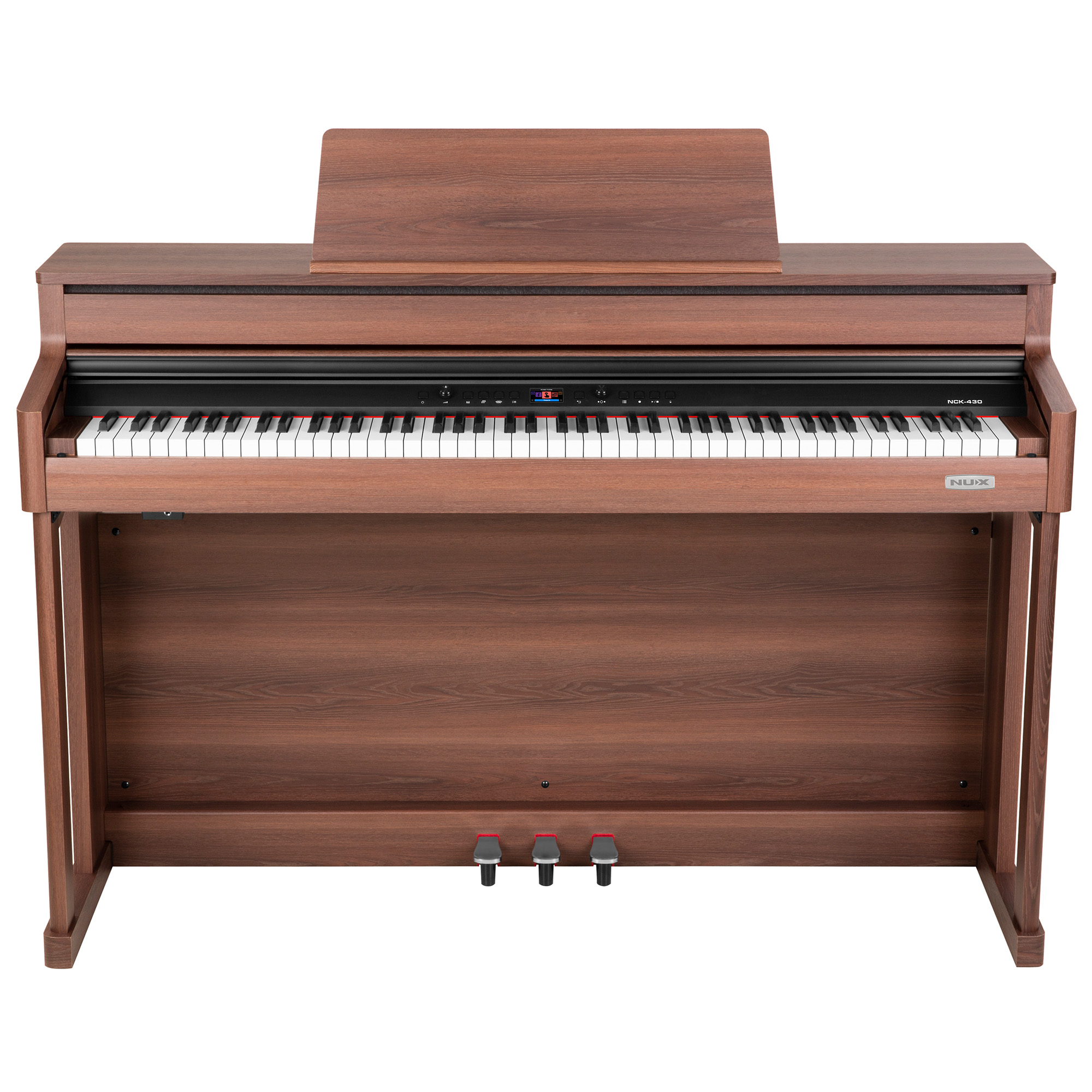 NUX NCK-430 Digital Piano Walnut - 3 Years Warranty