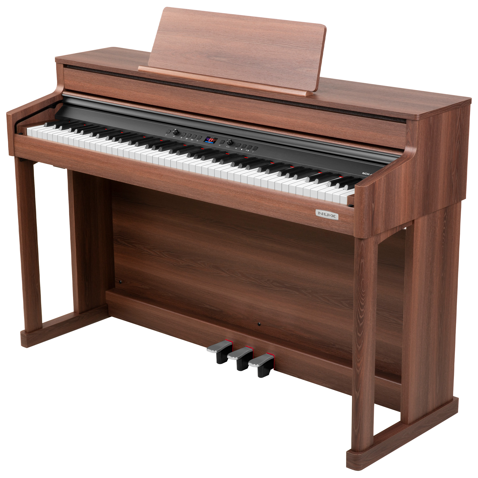 NUX NCK-430 Digital Piano Walnut - 3 Years Warranty