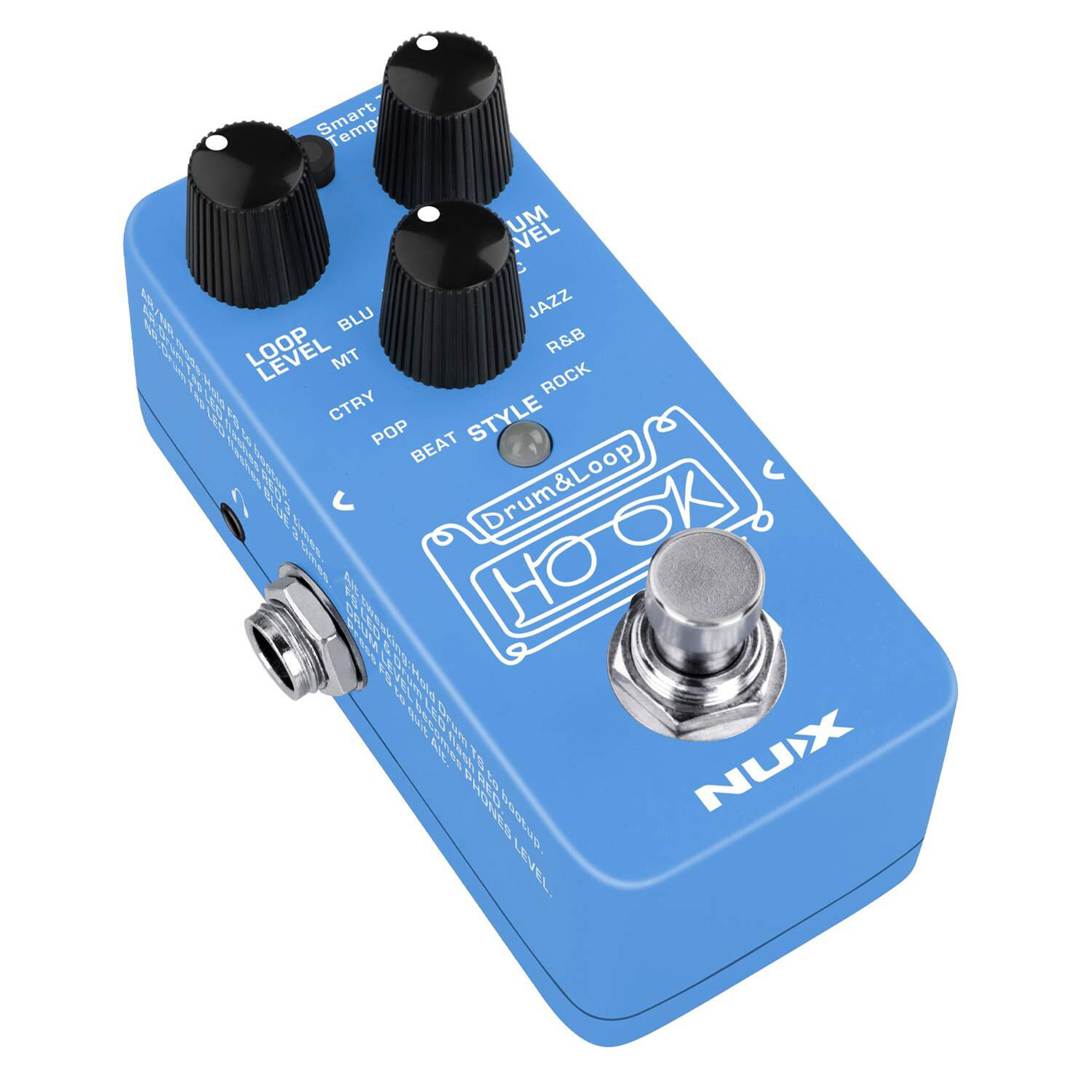 NUX NDL-3 Hook Drum & Loop Pedal Effects - 3 Years Warranty