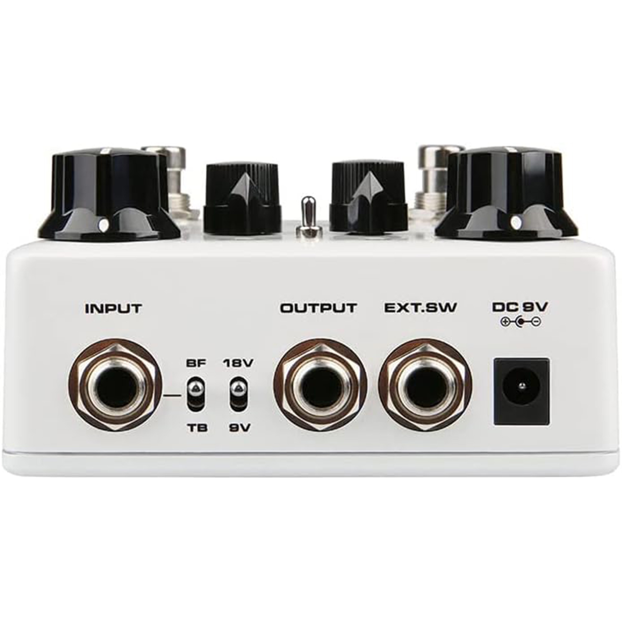 NUX NDO-5 Ace of Tone Dual Overdrive in a Stompbox - White - 3 Years Warranty