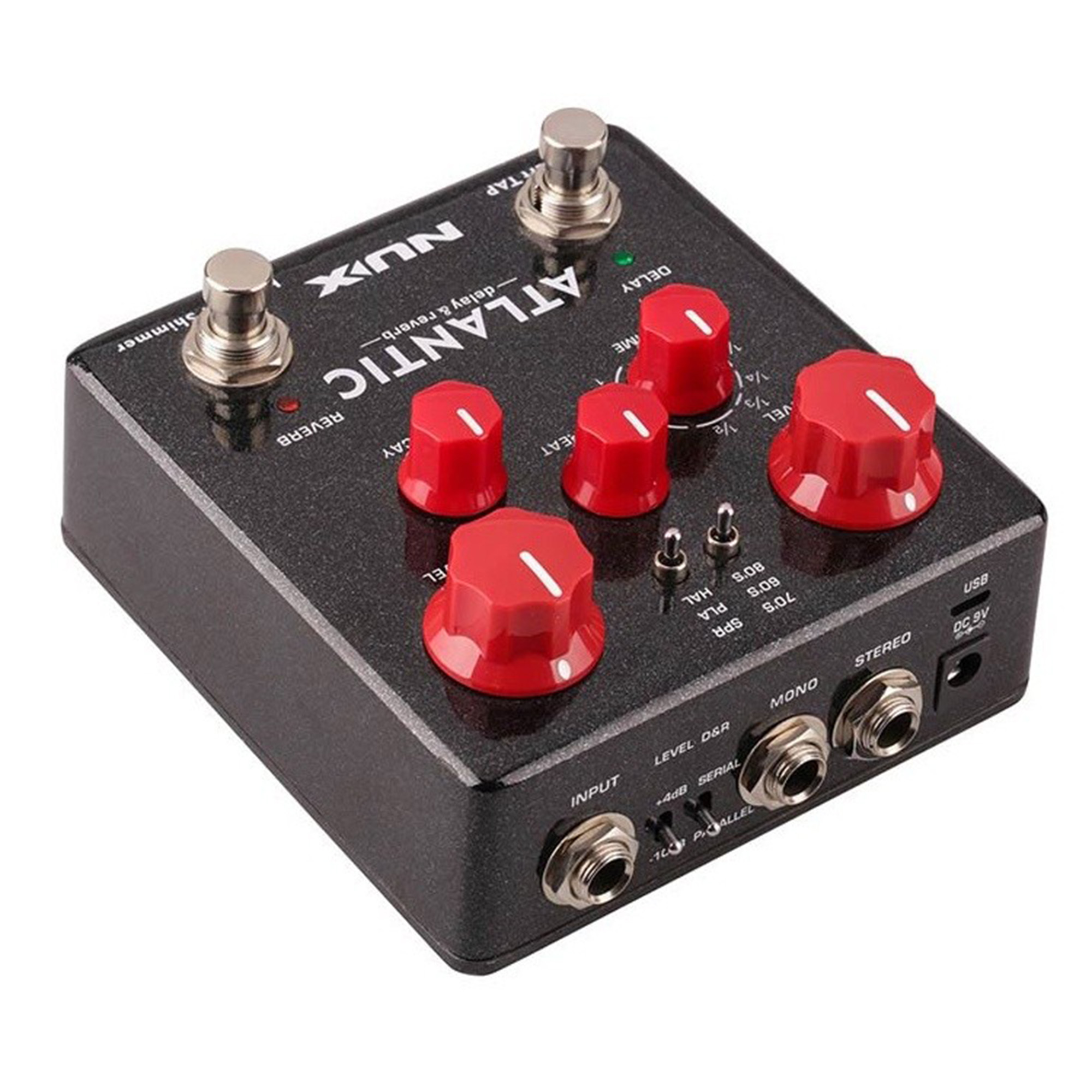 NUX NDR-5 Atlantic Delay & Reverb Pedal Effects - 3 Years Warranty