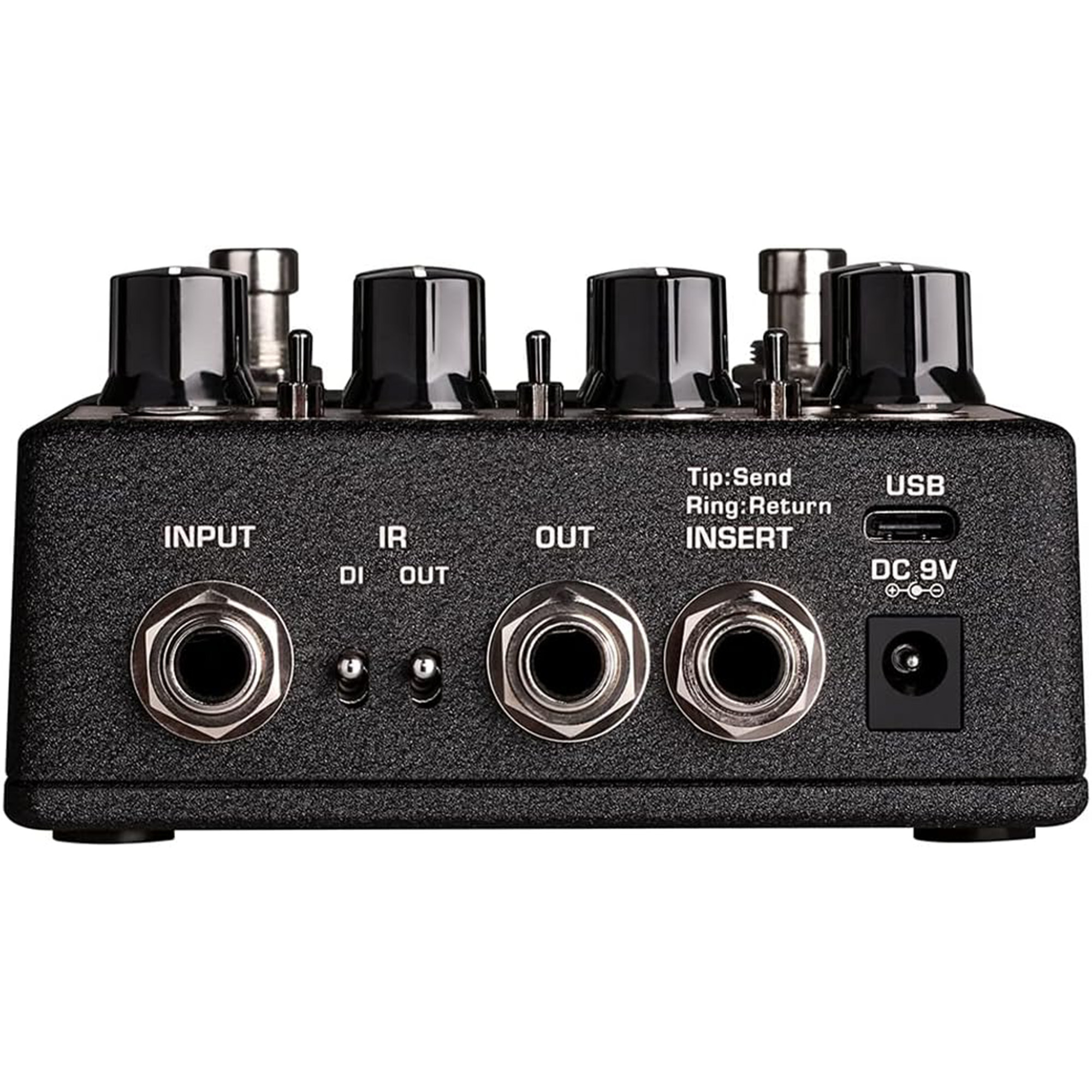 NUX NGS-6 Amp Academy World Class Stomp-Box Amp Modeler - Black - 3 Years Warranty
