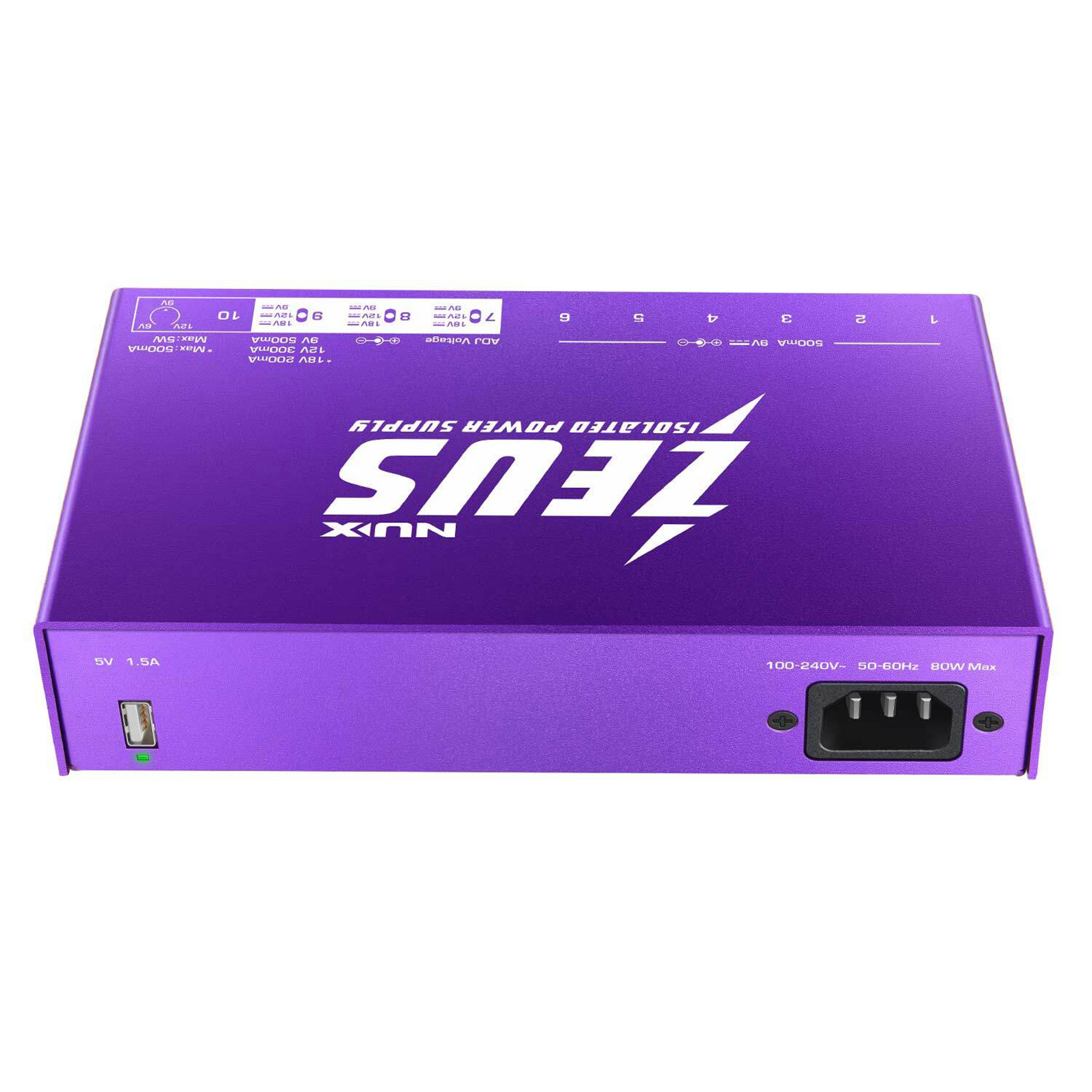 NUX NIP-Z10 Zeus Isolated Power Supply - 3 Years Warranty
