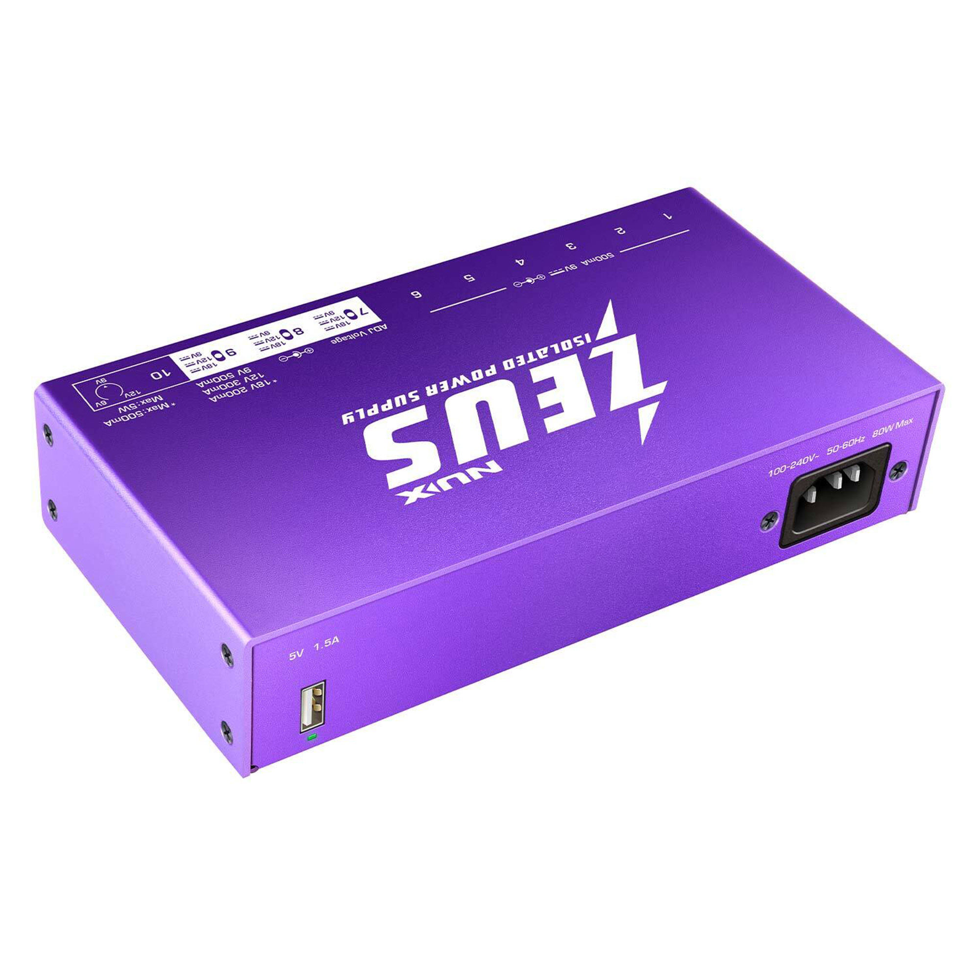 NUX NIP-Z10 Zeus Isolated Power Supply - 3 Years Warranty