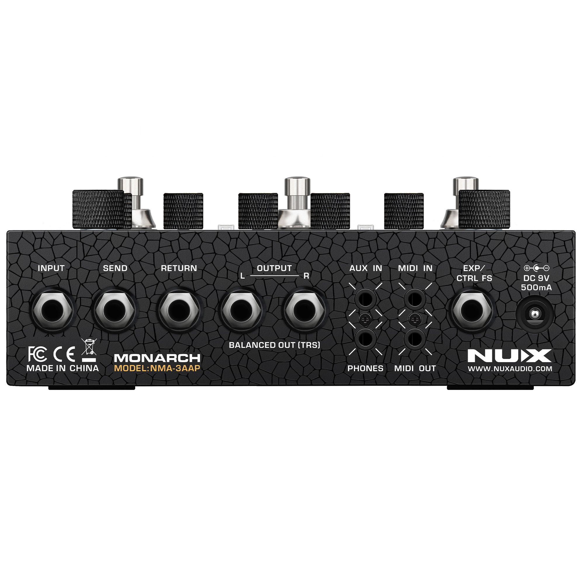 NUX NMA-3AAP Amp Academy Stomp Modeler Pedal - 3 Years Warranty