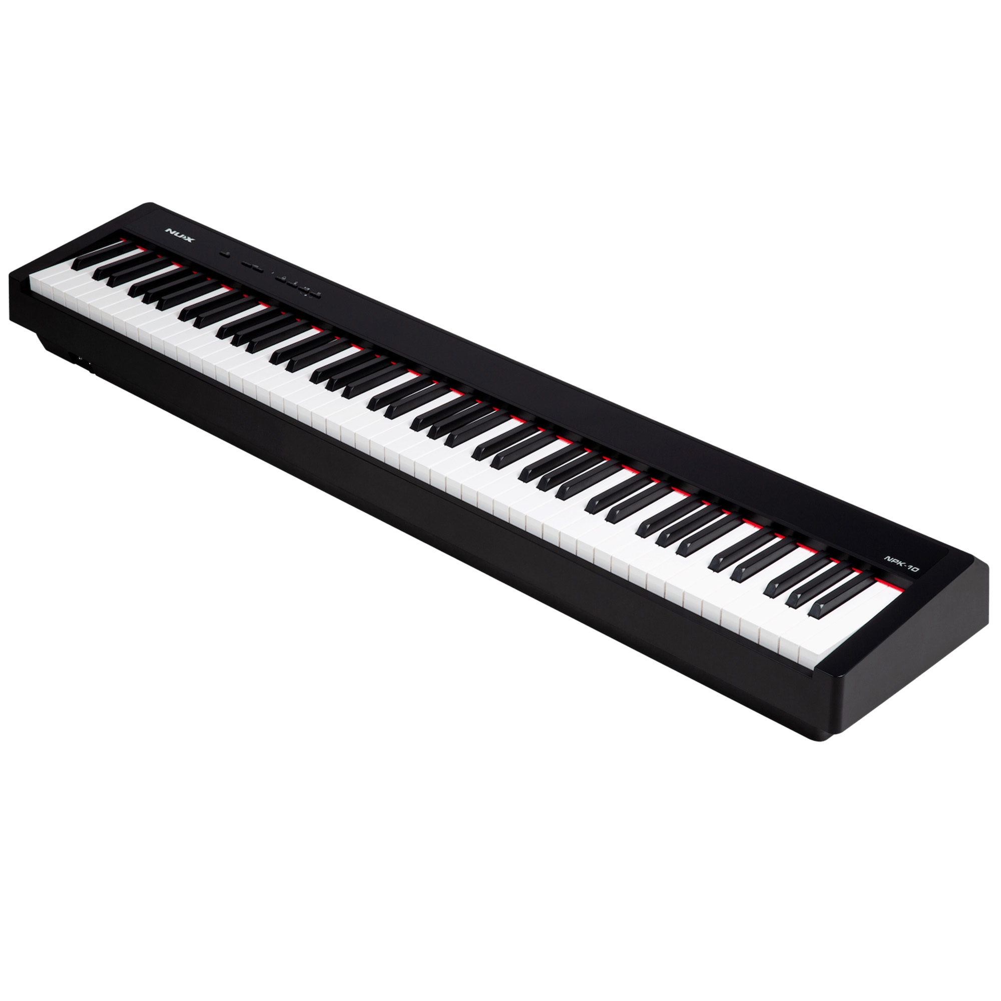 NUX NPK-10BLK Portable Digital Piano - Black - 3 Years Warranty