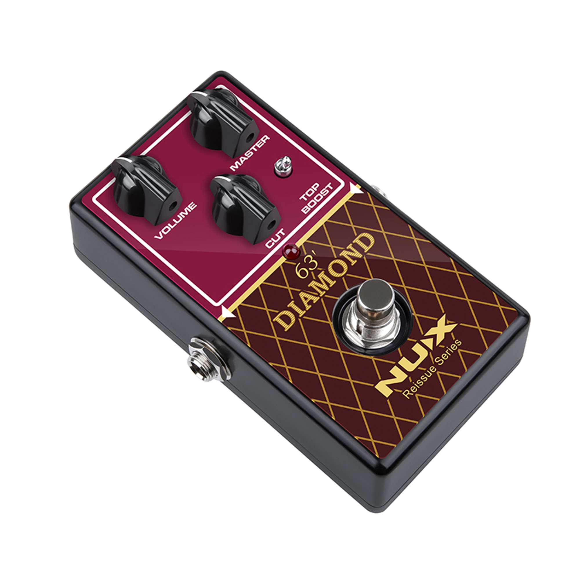 NUX NRO-6 63'Diamond Over Drive Pedal Effects - 3 Years Warranty