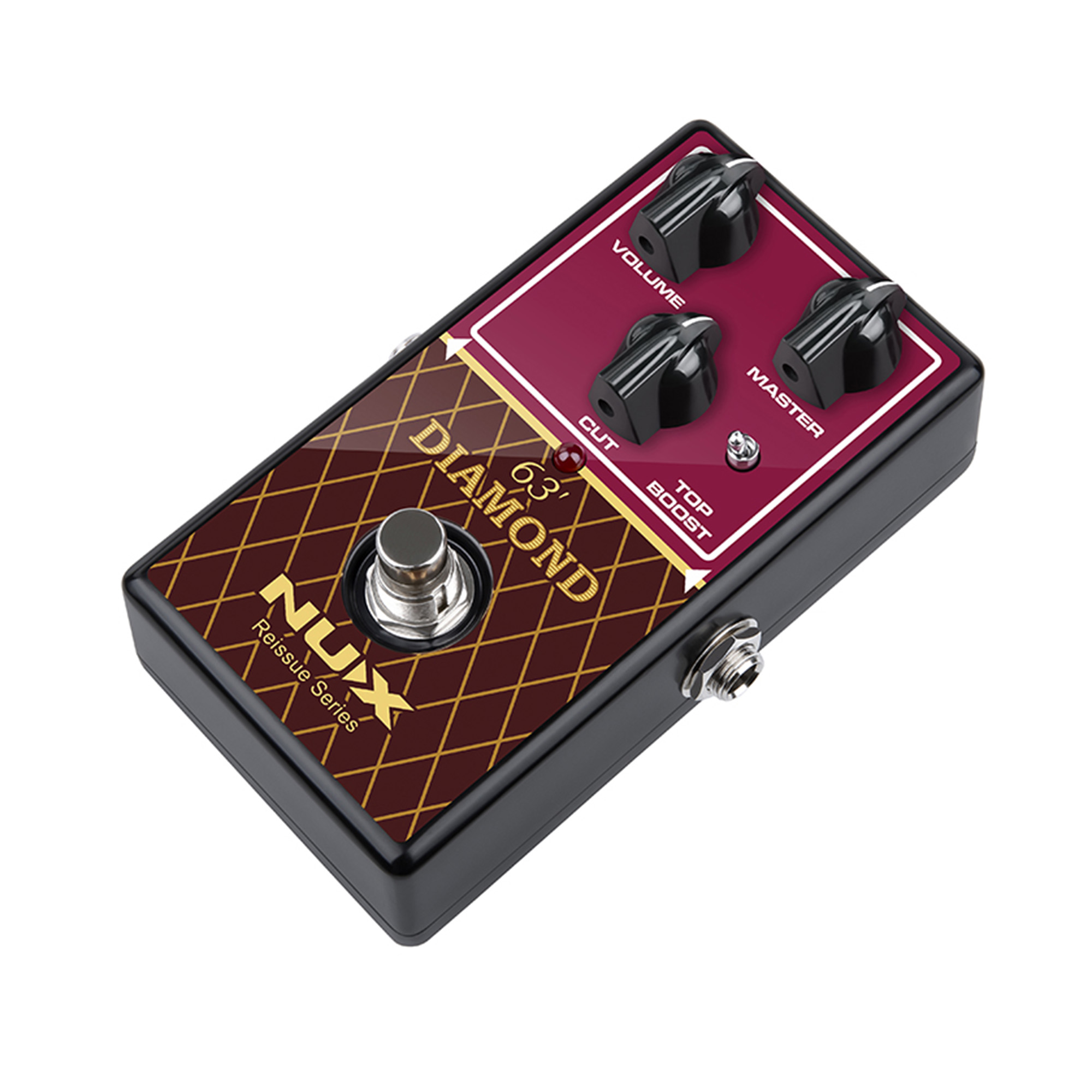 NUX NRO-6 63'Diamond Over Drive Pedal Effects - 3 Years Warranty