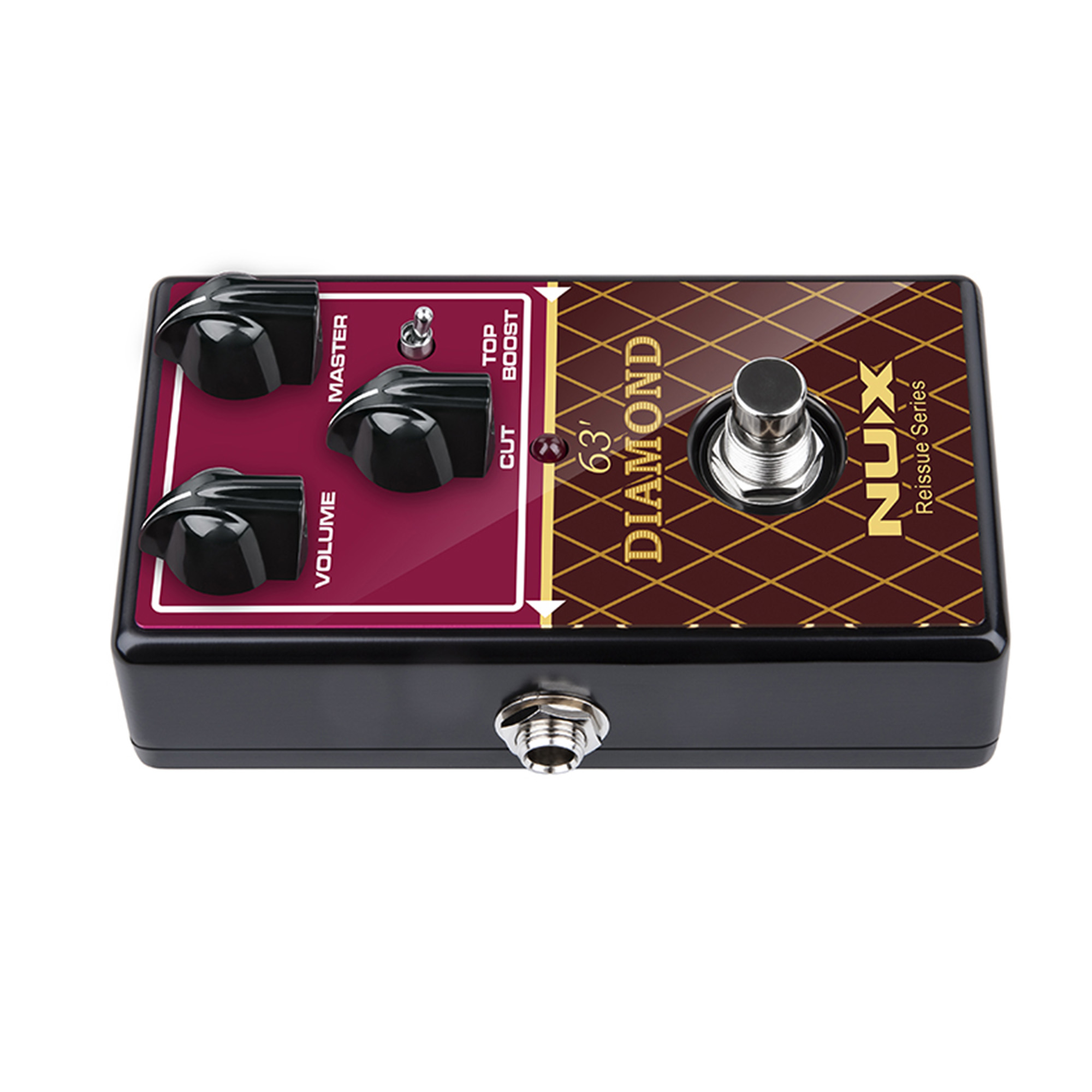 NUX NRO-6 63'Diamond Over Drive Pedal Effects - 3 Years Warranty