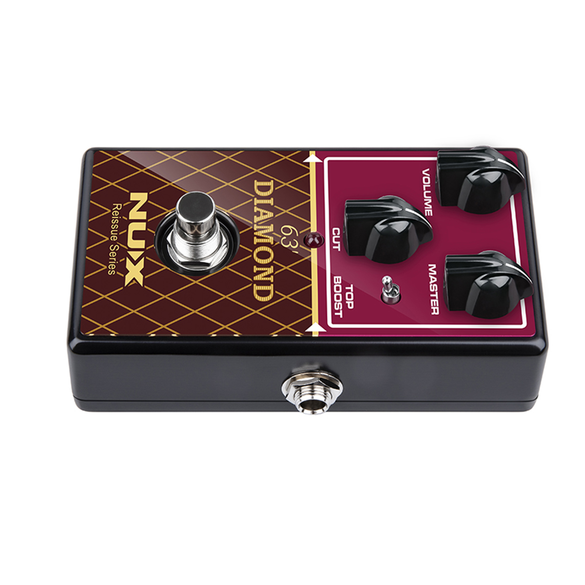 NUX NRO-6 63'Diamond Over Drive Pedal Effects - 3 Years Warranty