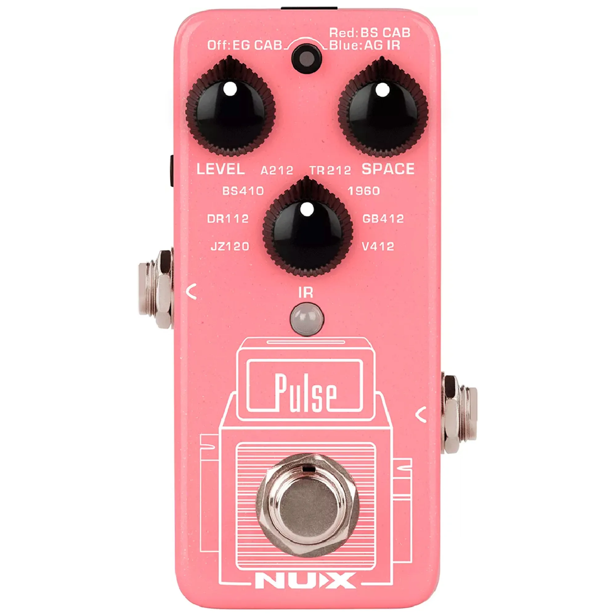 NUX NSS-4 Pulse Mini IR Loader Pedal Effects - 3 Years Warranty