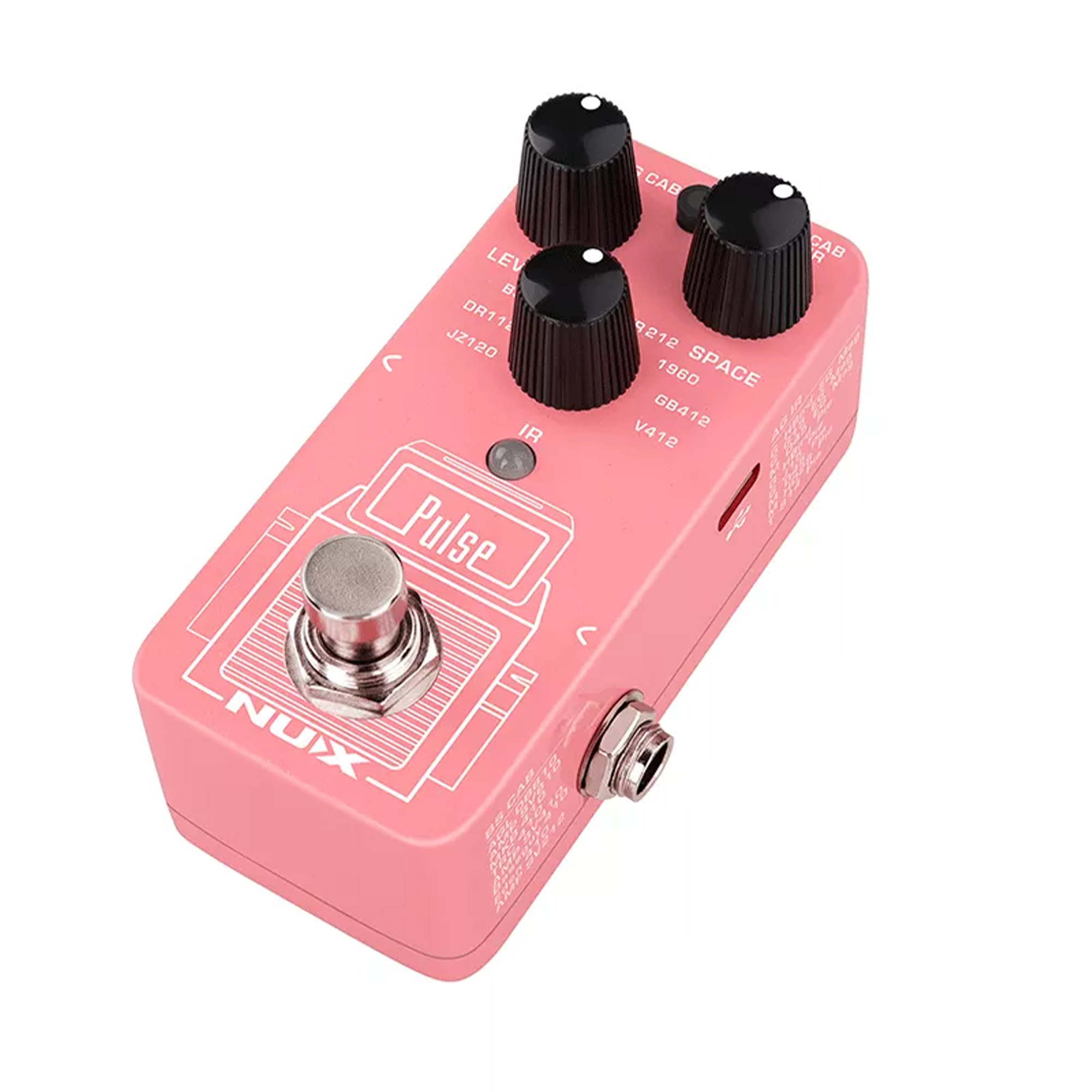 NUX NSS-4 Pulse Mini IR Loader Pedal Effects - 3 Years Warranty
