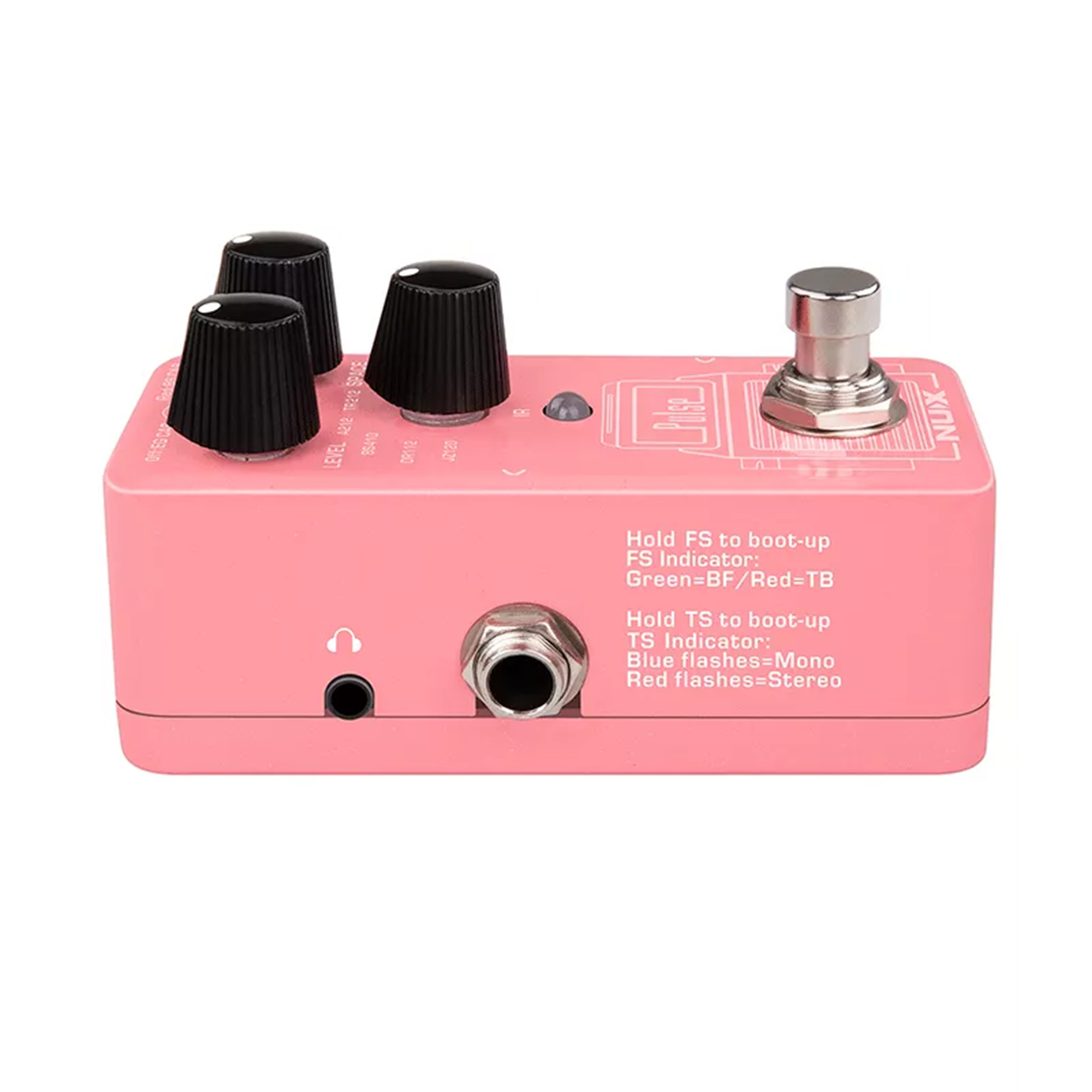 NUX NSS-4 Pulse Mini IR Loader Pedal Effects - 3 Years Warranty