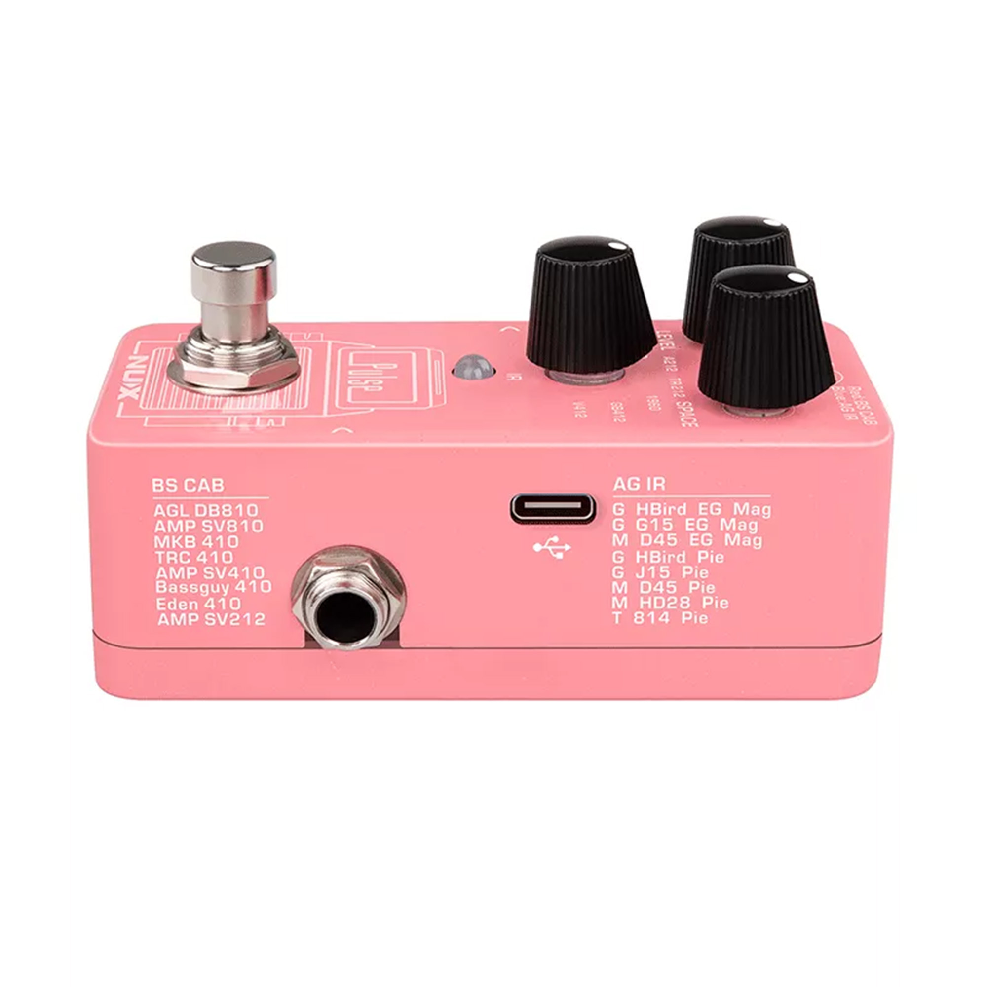 NUX NSS-4 Pulse Mini IR Loader Pedal Effects - 3 Years Warranty