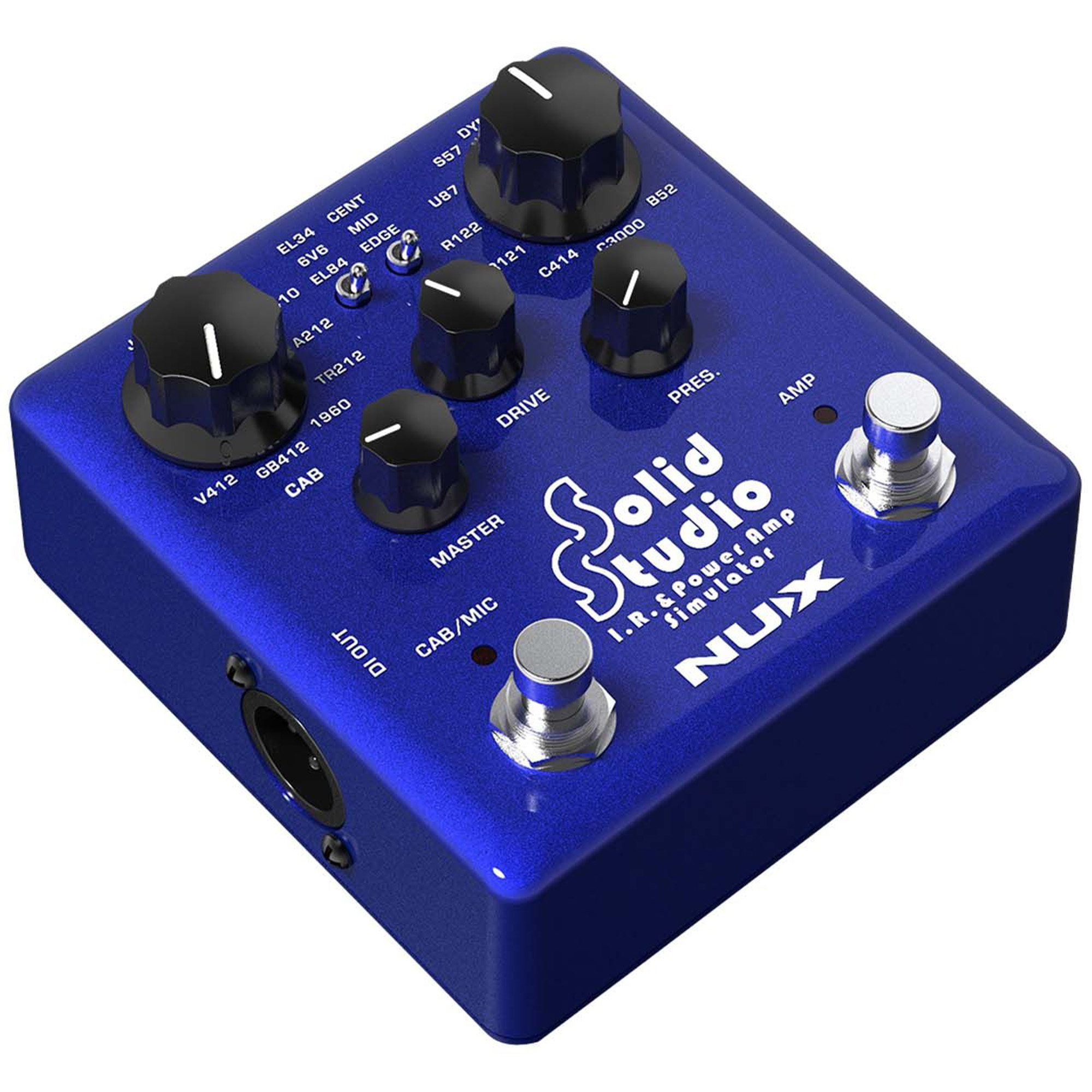 NUX Solid Studio NSS-5 IR & Power Amp Simulator Pedal Effects - 3 Years Warranty
