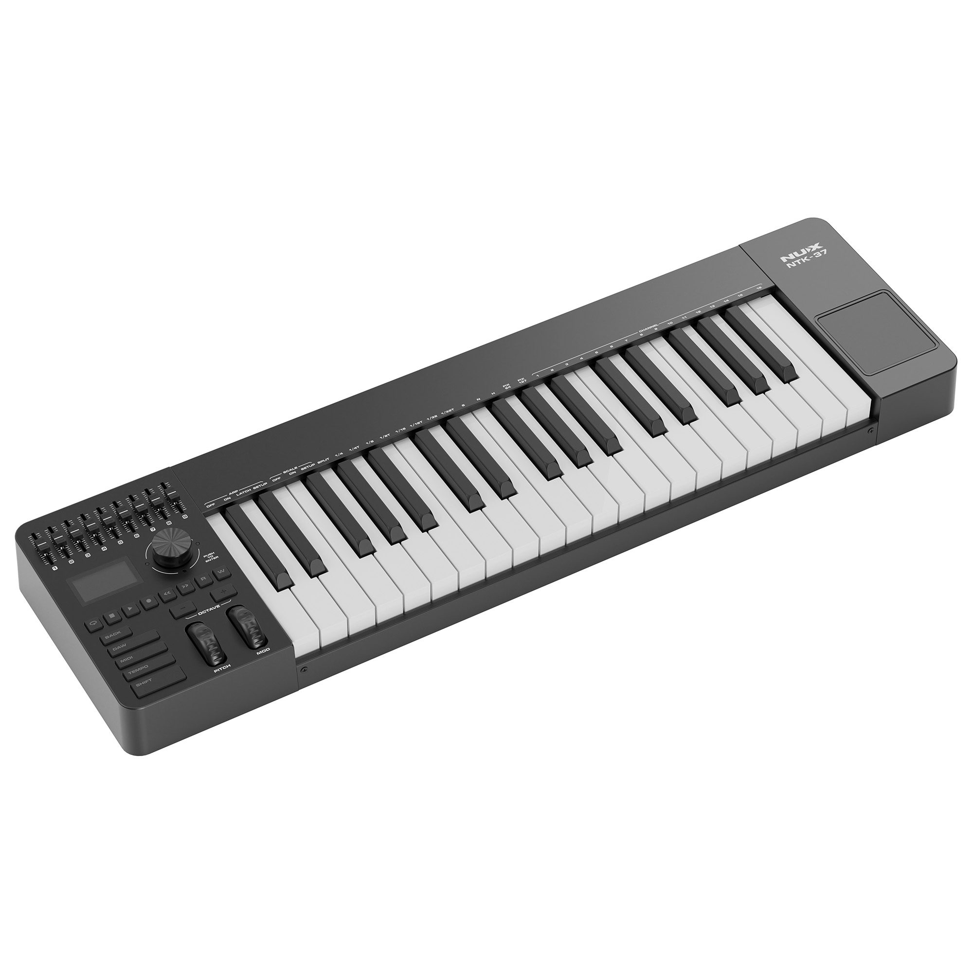 NUX NTK-37 Midi Keyboard Controller - Black - 3 Years Warranty