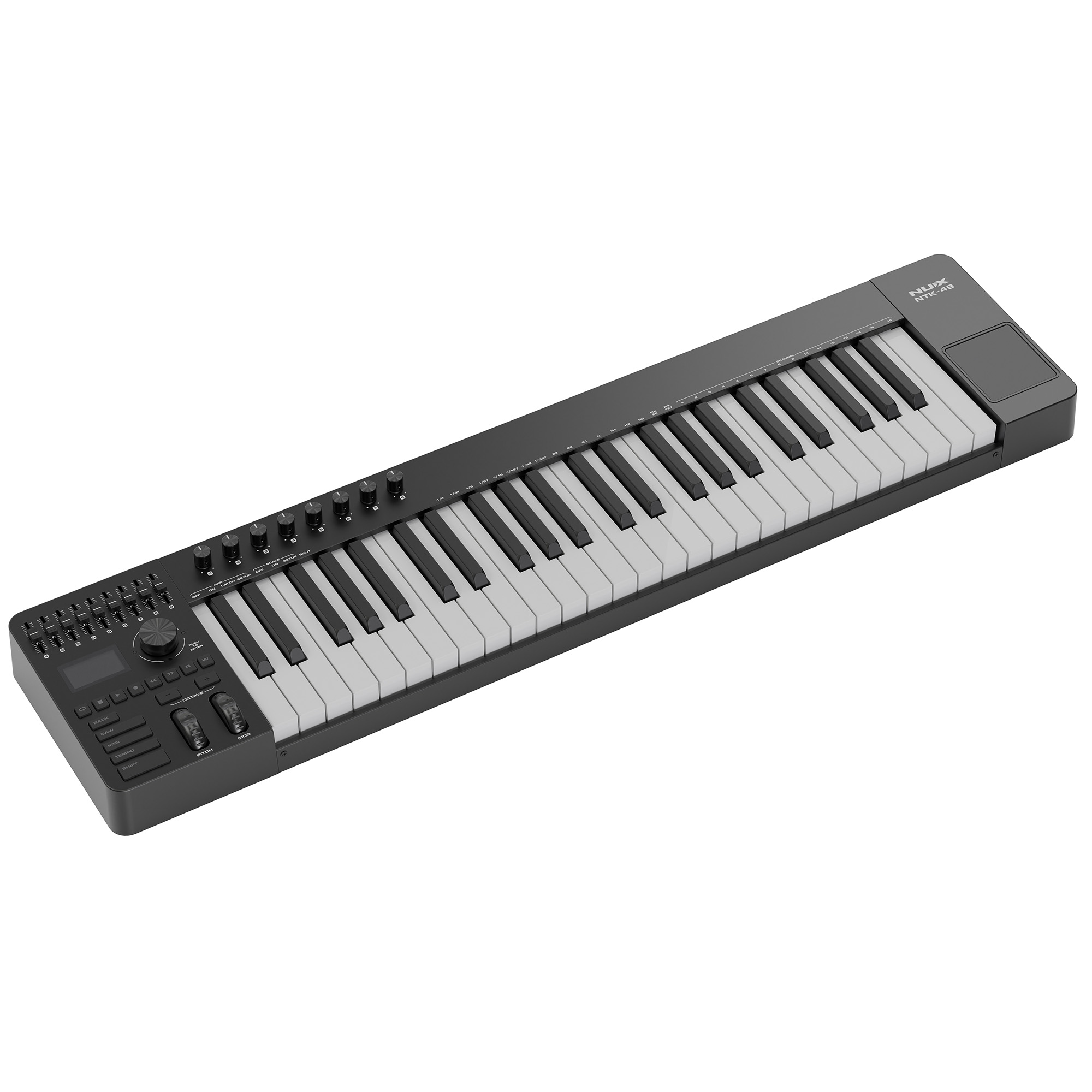 NUX NTK-49 Midi Keyboard Controller - Black - 3 Years Warranty