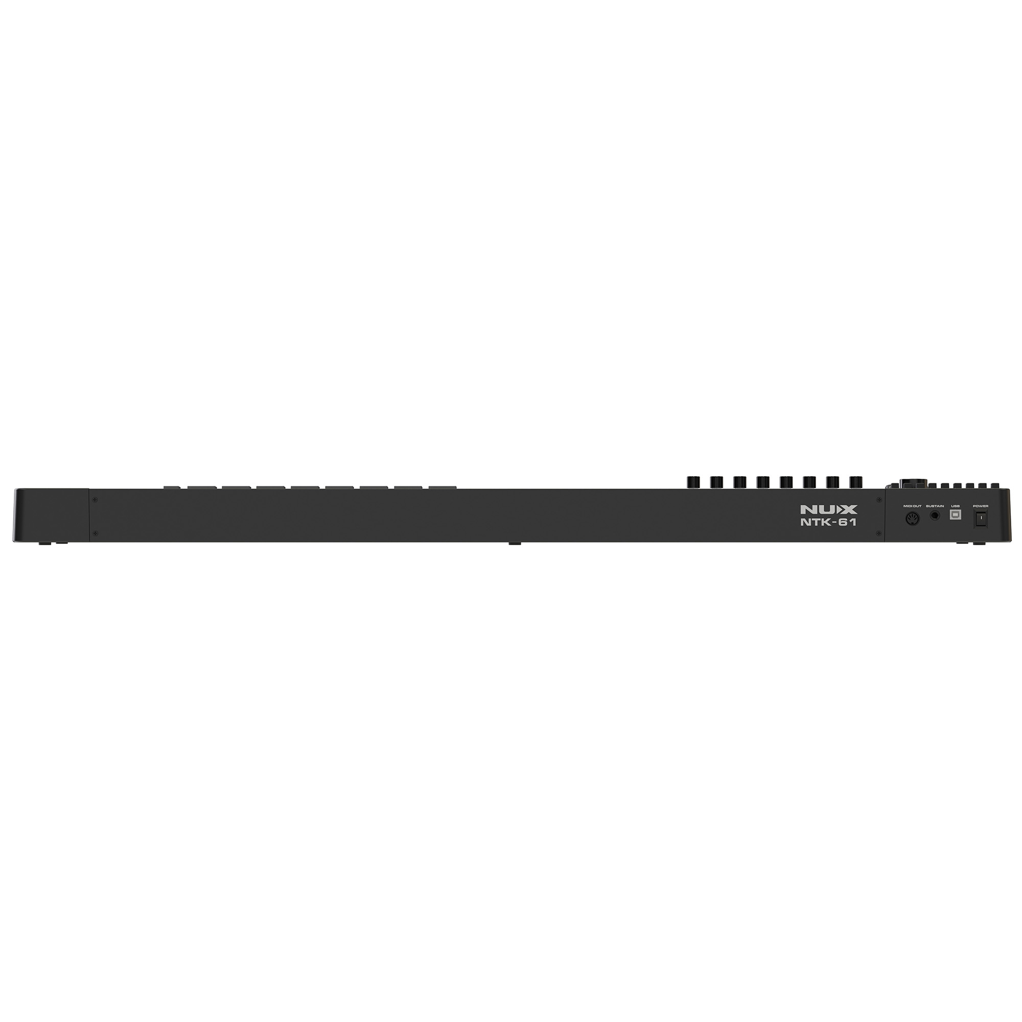 NUX NTK-61 Midi Keyboard Controller - Black - 3 Years Warranty