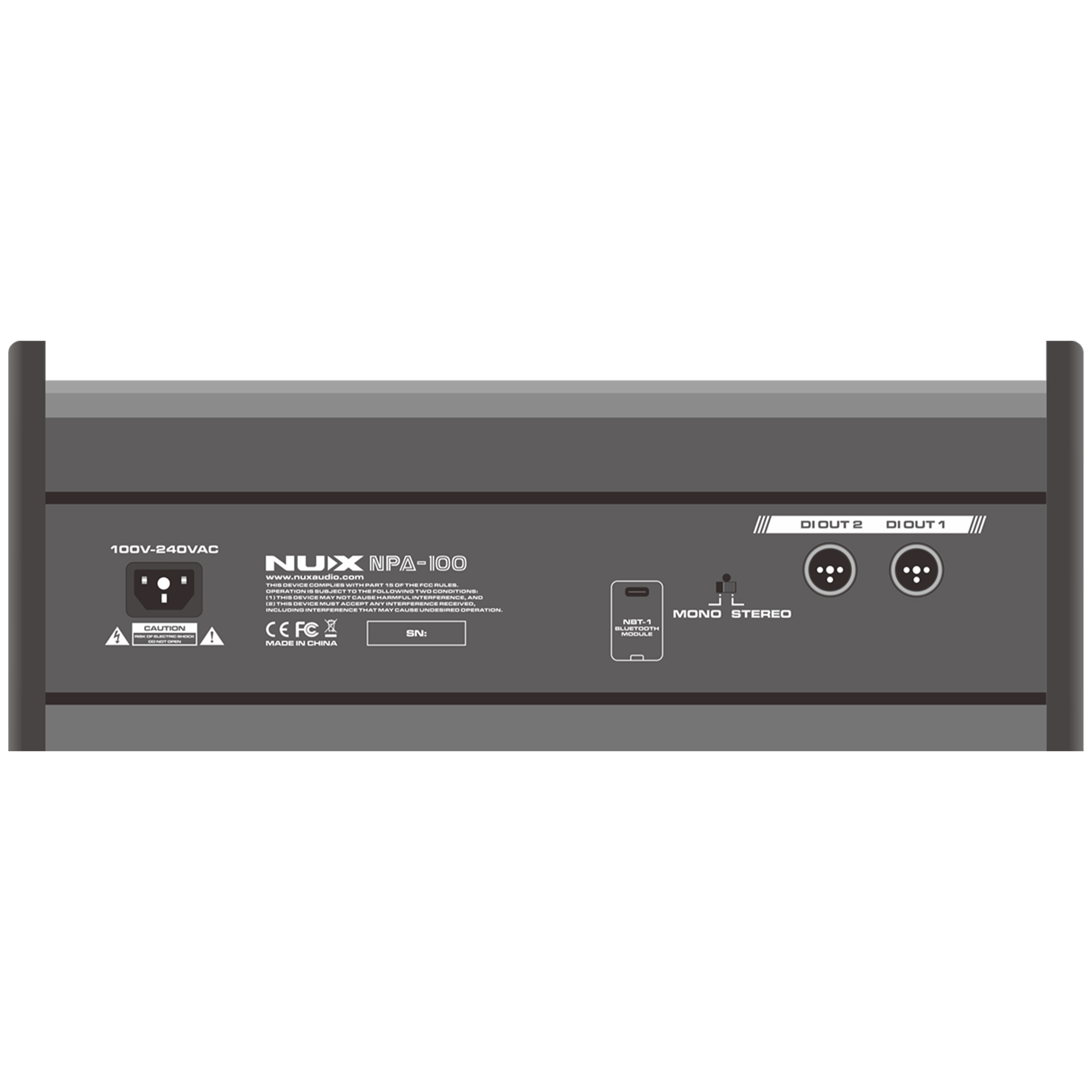 NUX PA-100 Professional Personal Monitor Speaker 120W- 3 Years Warranty