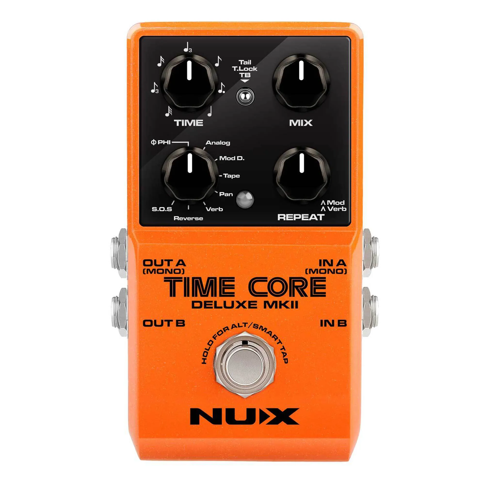 NUX Time Core Deluxe MKII Delay Pedal Effects - 3 Years Warranty