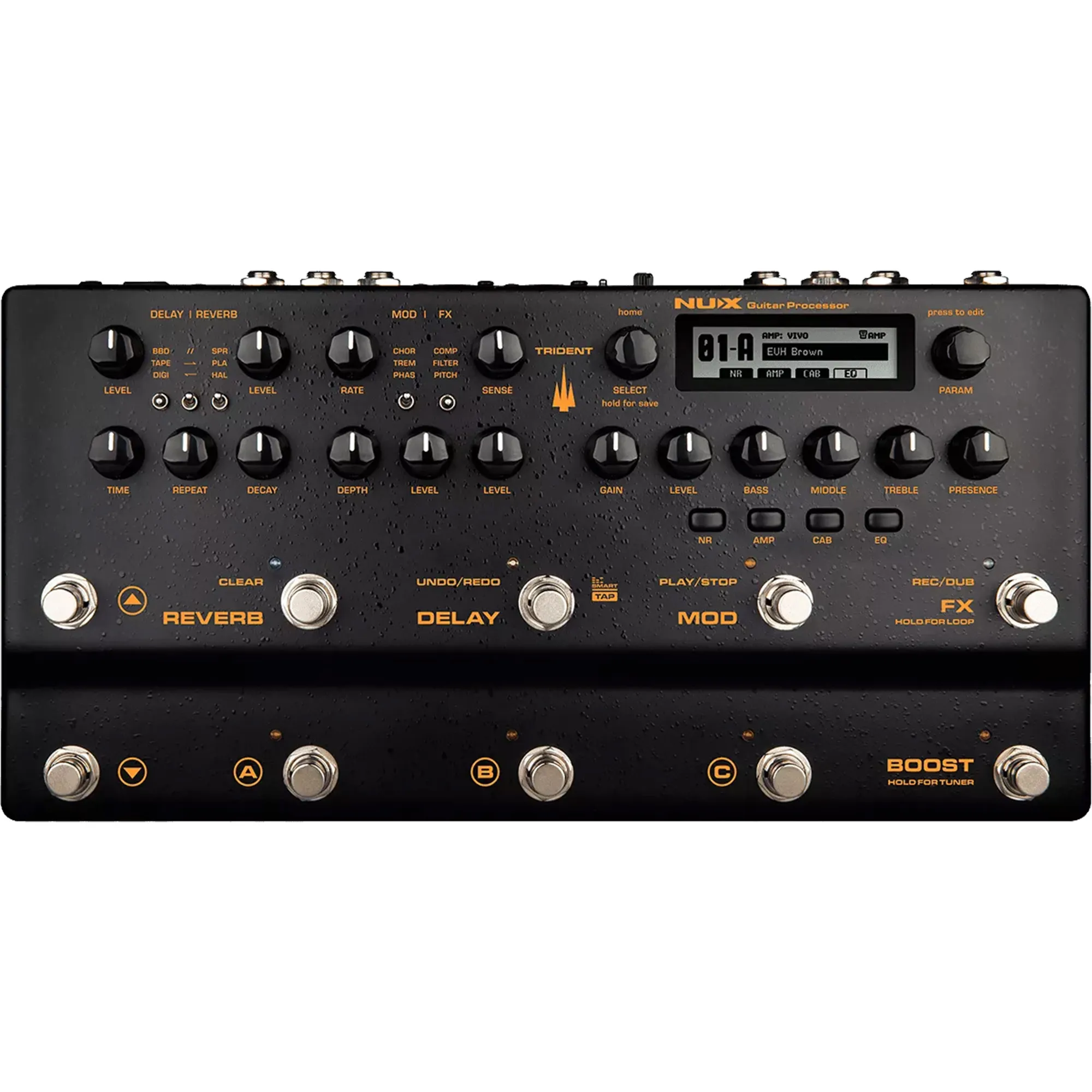 NUX TridentNME-5 Integrated Guitar Effects & Processor - 3 Years Warranty