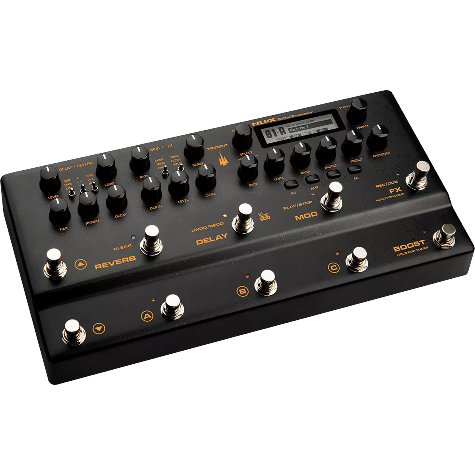 NUX TridentNME-5 Integrated Guitar Effects & Processor - 3 Years Warranty