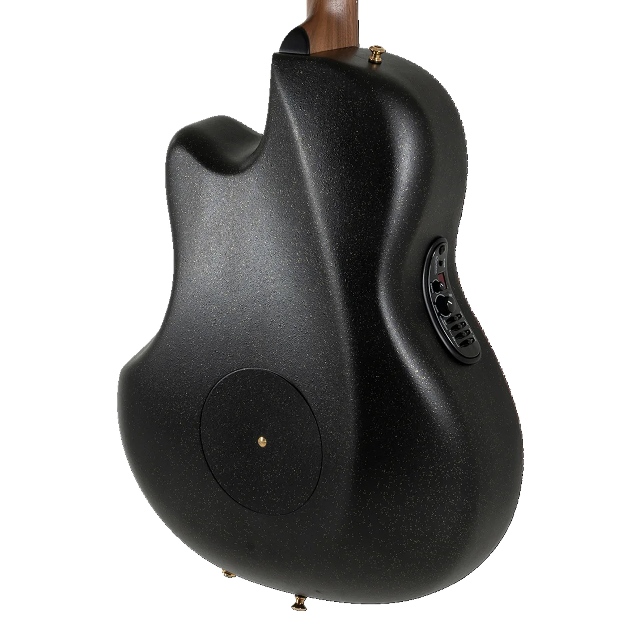 Ovation Adamas I GT Cutaway Deep Contour Acoustic Electric Guitar - Black
