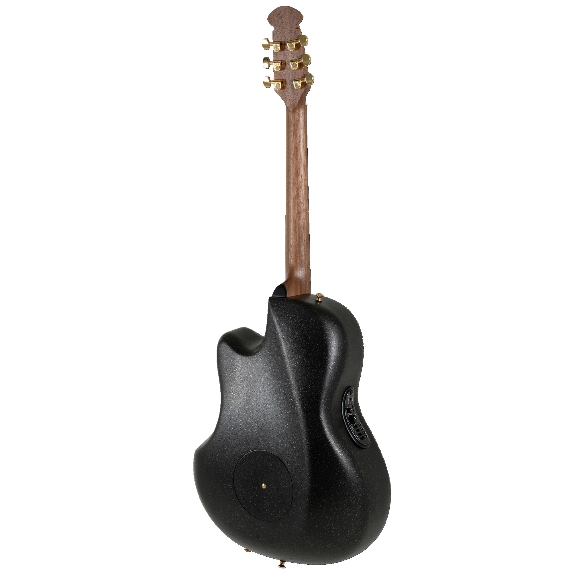 Ovation Adamas I GT Cutaway Deep Contour Acoustic Electric Guitar - Black