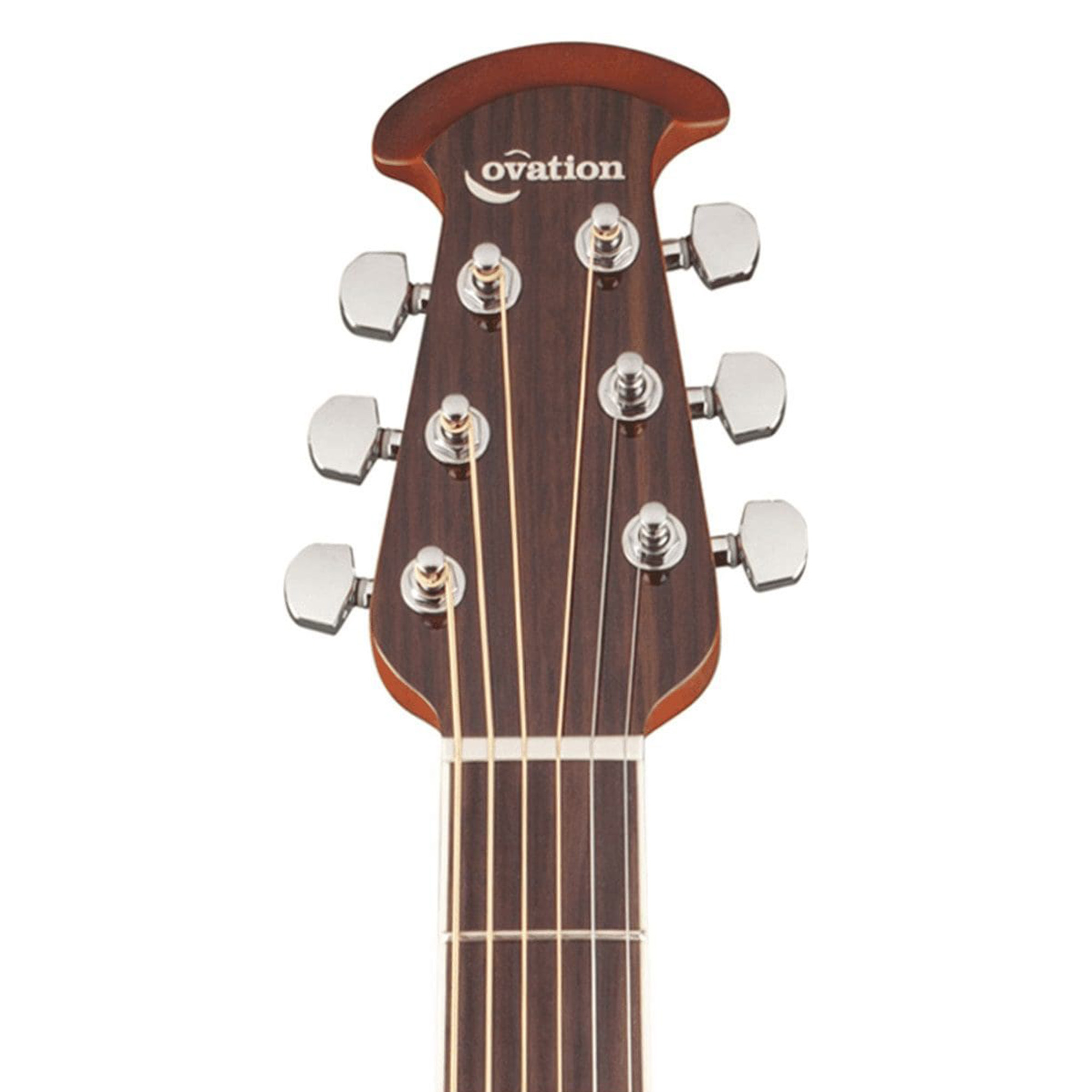 Ovation Celebrity Standard Plus Mid Cutaway Electric Acoustic Guitar - Nutmeg Burled Maple