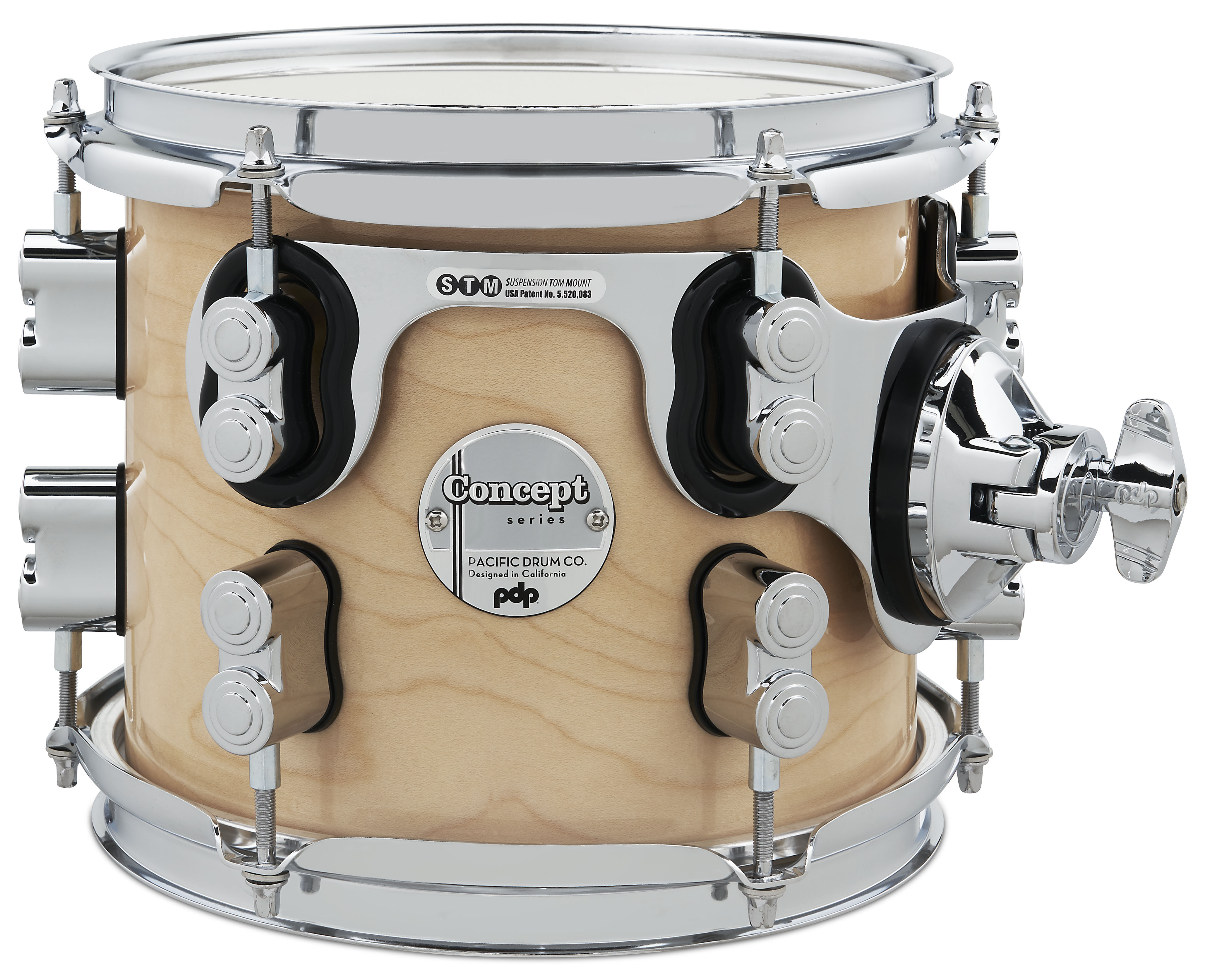 PDP Drums Concept Maple 5-Pieces Shell Pack Natural Lacquer - Without Cymbals