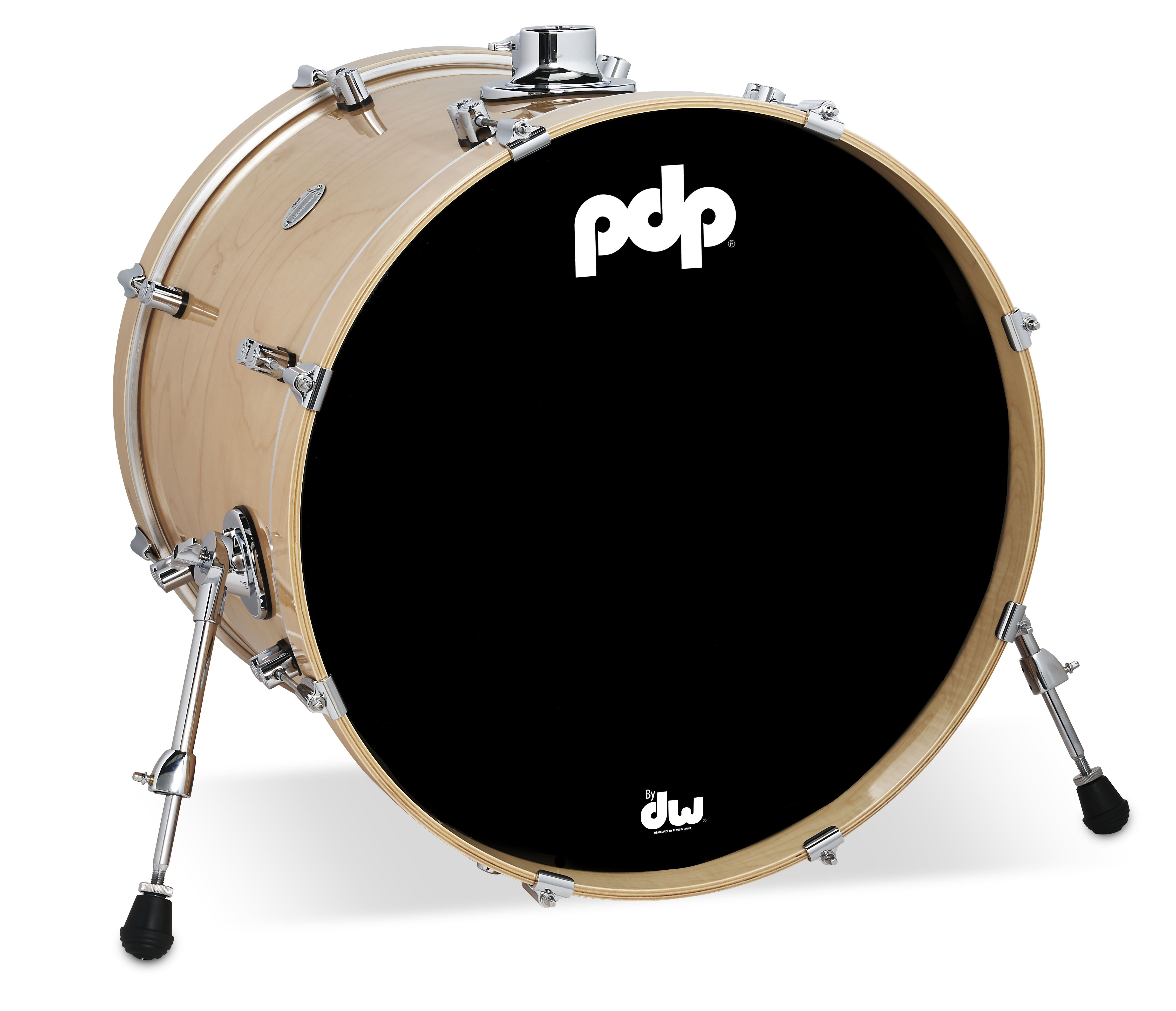 PDP Drums Concept Maple 5-Pieces Shell Pack Natural Lacquer - Without Cymbals