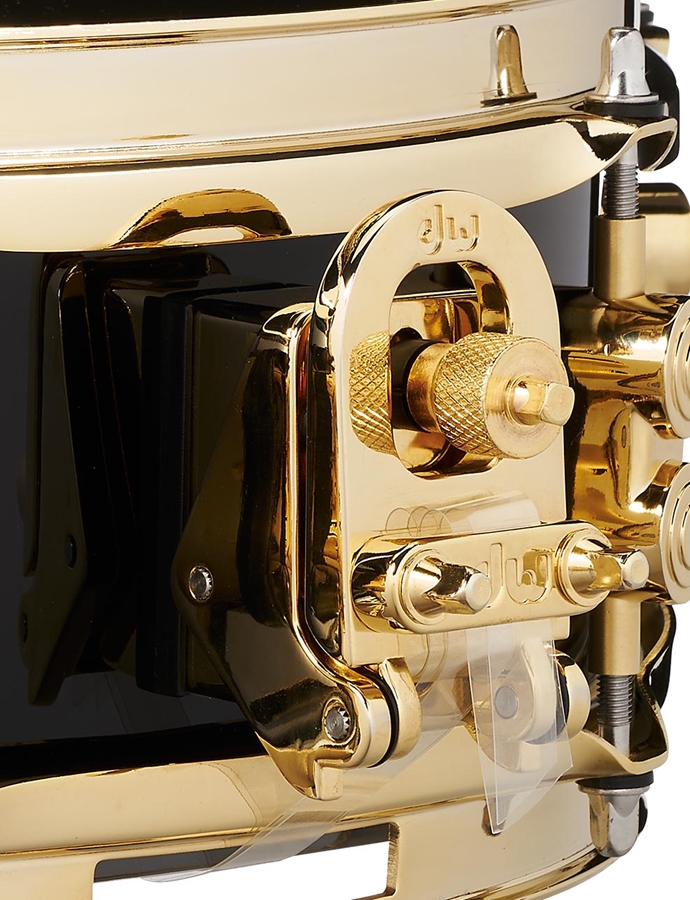 PDP Drums Eric Hernandez Signature Snare Black with Gold Hardware - 4-inch x 13-inch