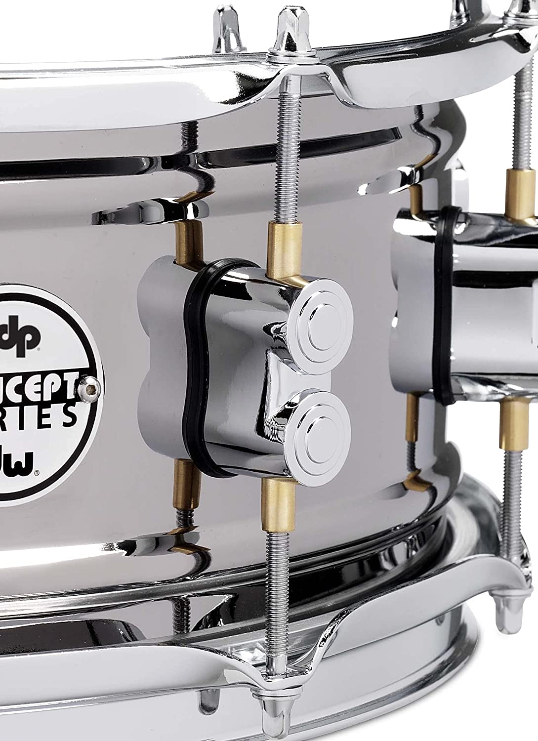 PDP Drums Concept Metal Snare Black Nickel Over Steel - 6-inch x 10-inch
