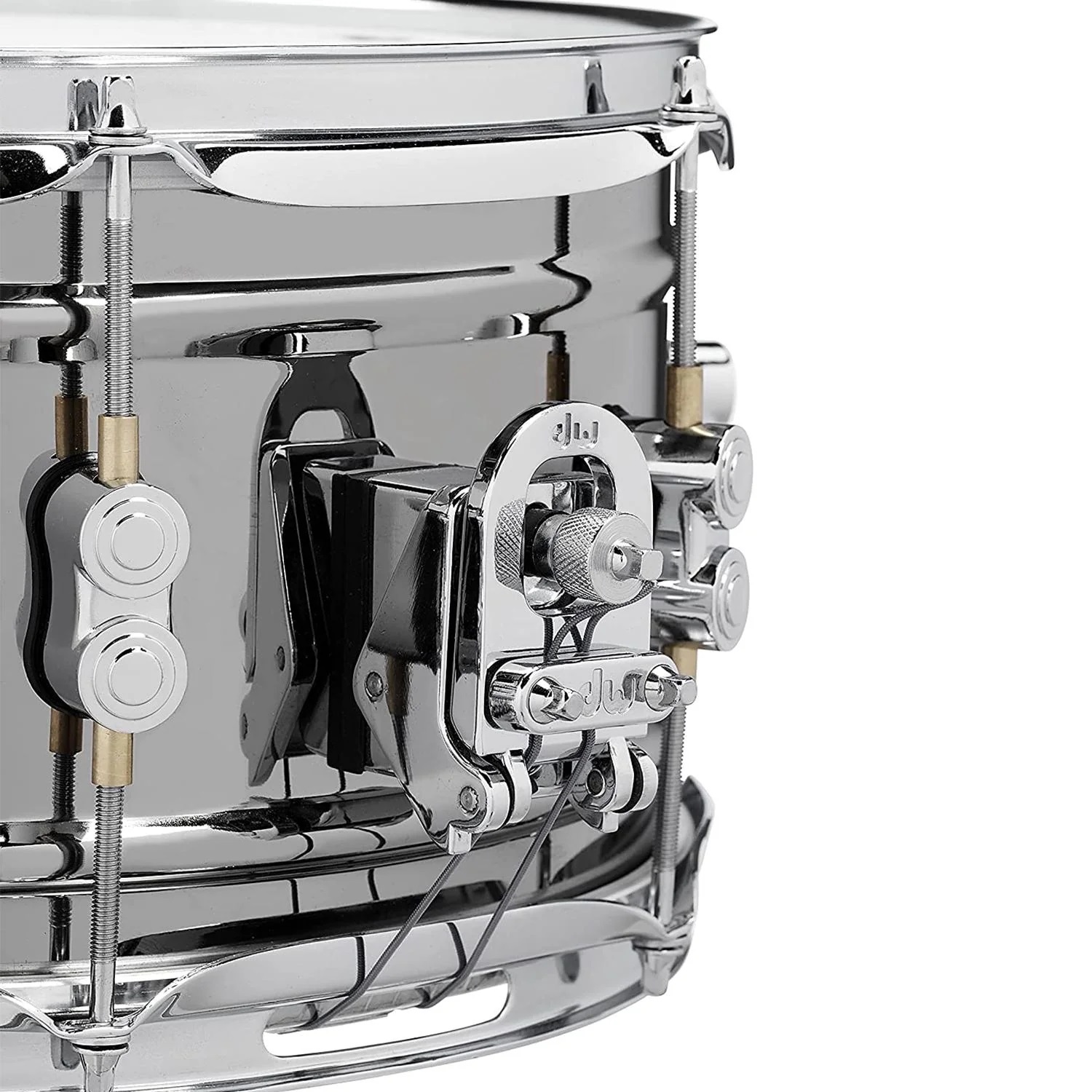 PDP Drums Concept Series Black Nickel Over Steel Snare Drum with Chrome Hardware - 5.5-inch x 14-inch