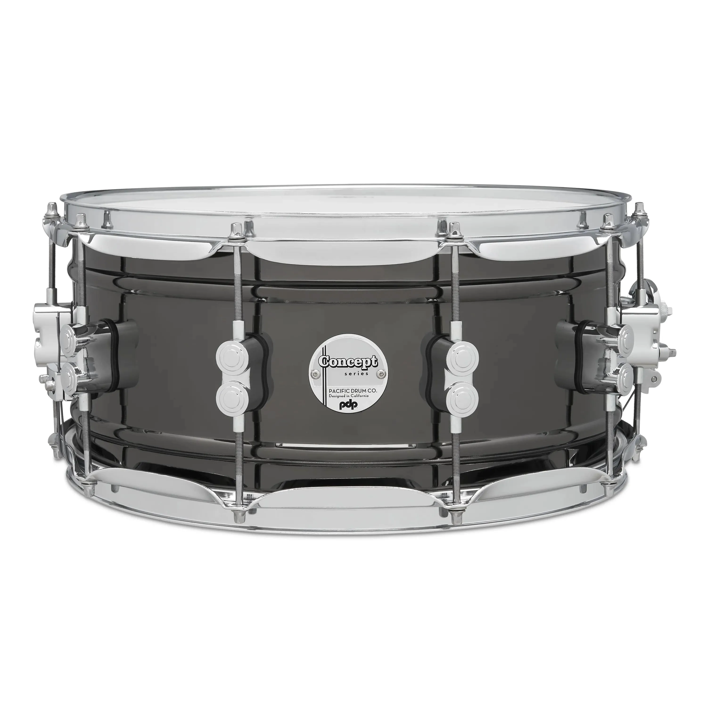 PDP Drums Concept Metal Snare Black Nickel - 6.5-inch x 14-inch