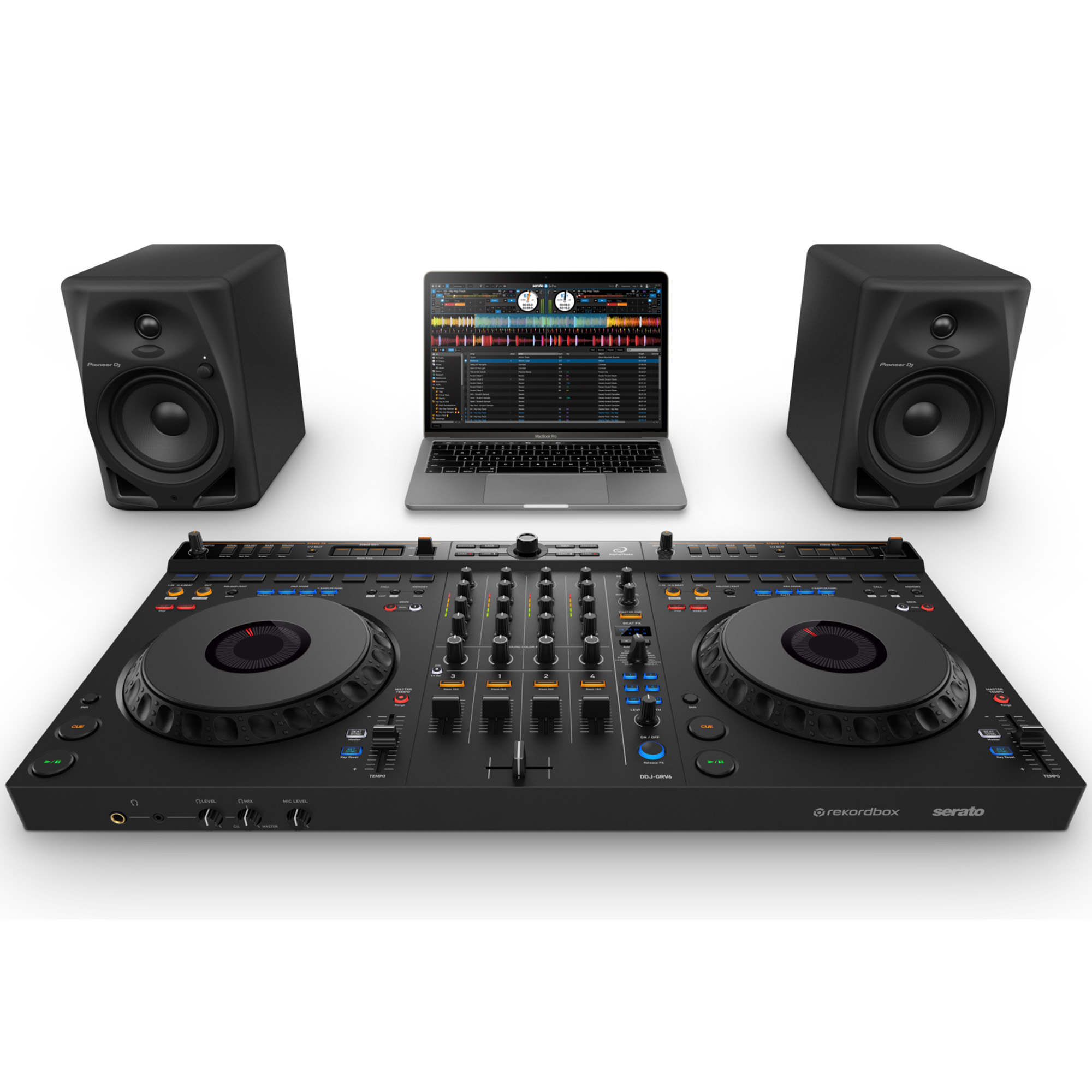 Pioneer DDJ-GRV6 Alpha Theta 4-Channel Performance DJ Controller