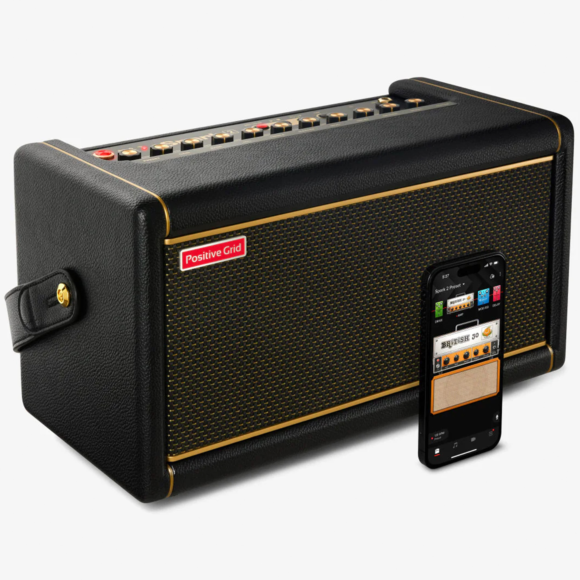 Positive Grid Spark 2 Smart Guitar Practice Amp & Bluetooth Speaker - 50 Watt