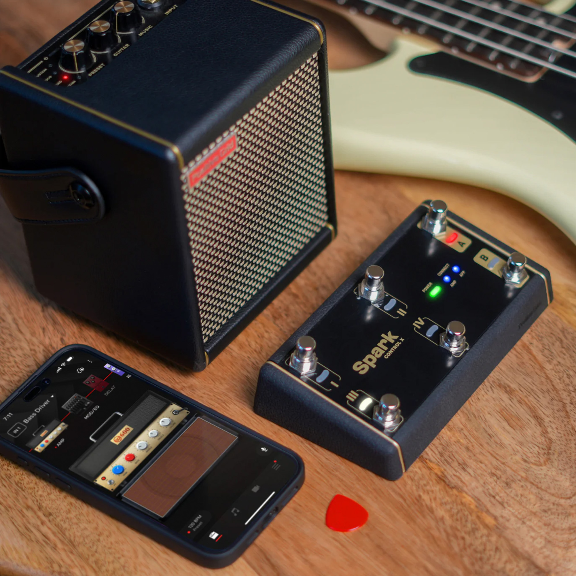 Positive Grid Spark Control X 6-Switch Wireless Footswitch