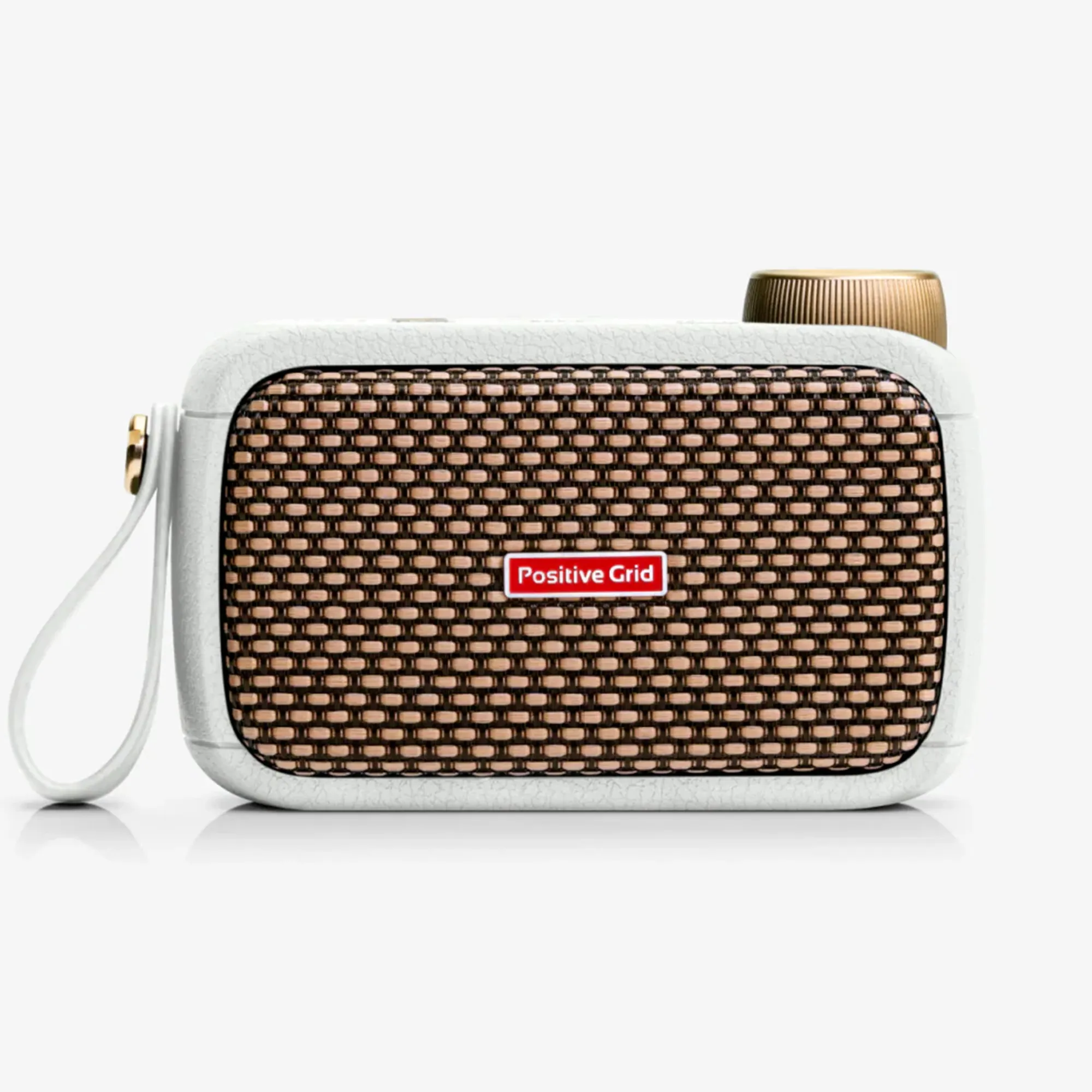Positive Grid Spark GO Ultra Portable Smart Guitar Amp & Bluetooth Speaker 5 Watt - Pearl