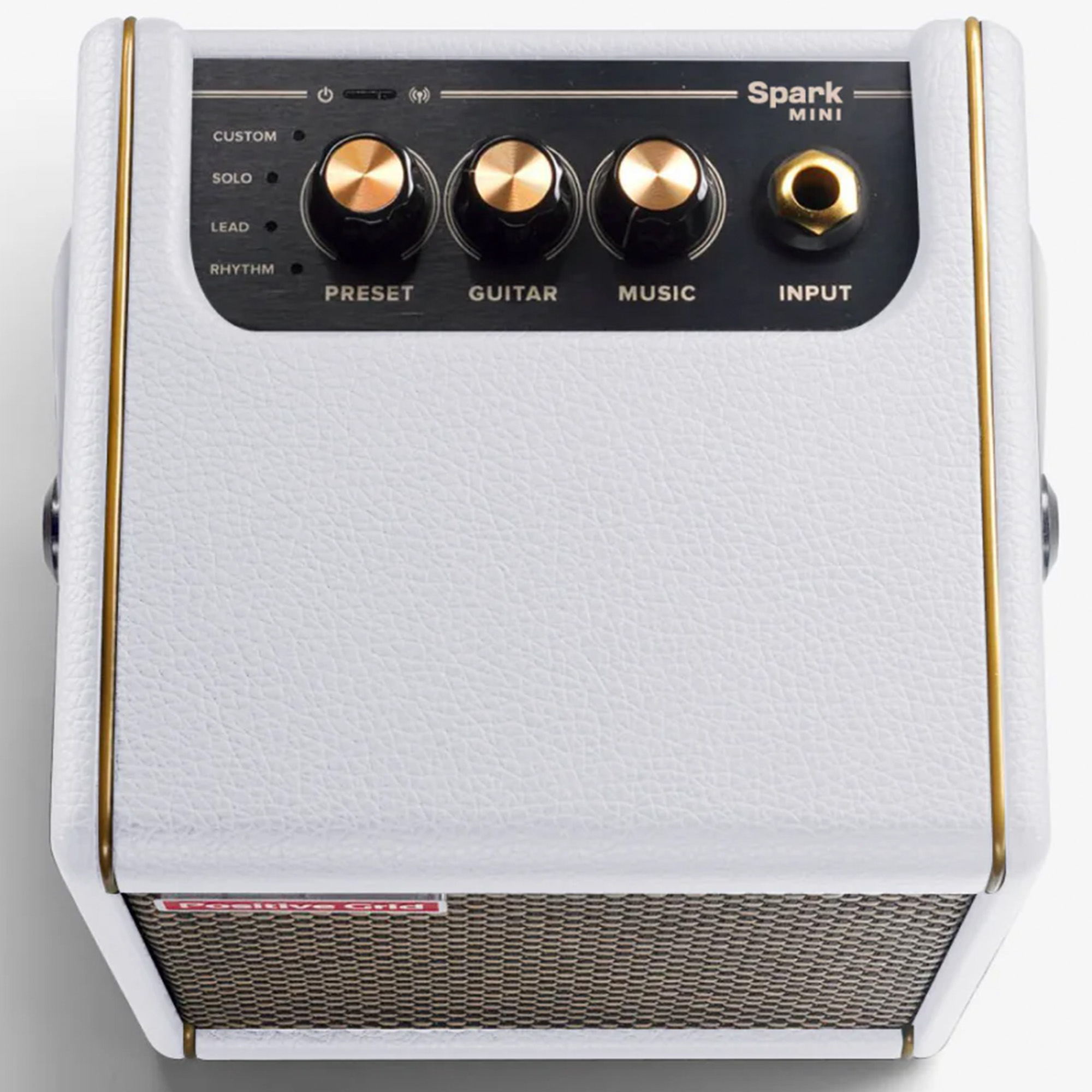Positive Grid Spark Mini Portable Smart Guitar Amp & Bluetooth Speaker 10 Watt - Pearl