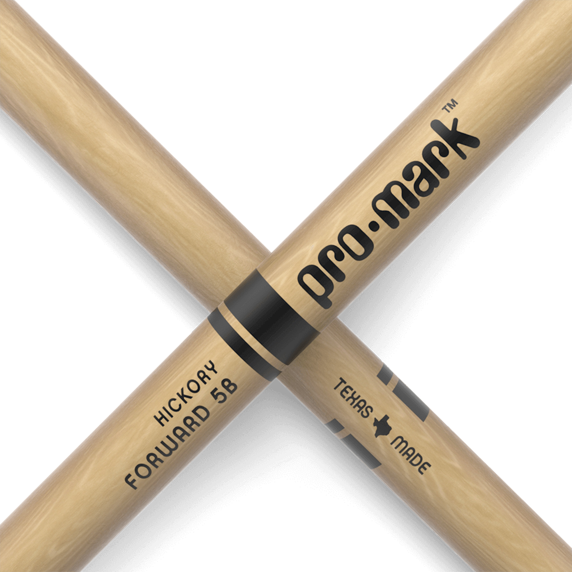 ProMark Drumsticks TX5BW Hickory 5B Wood Tip