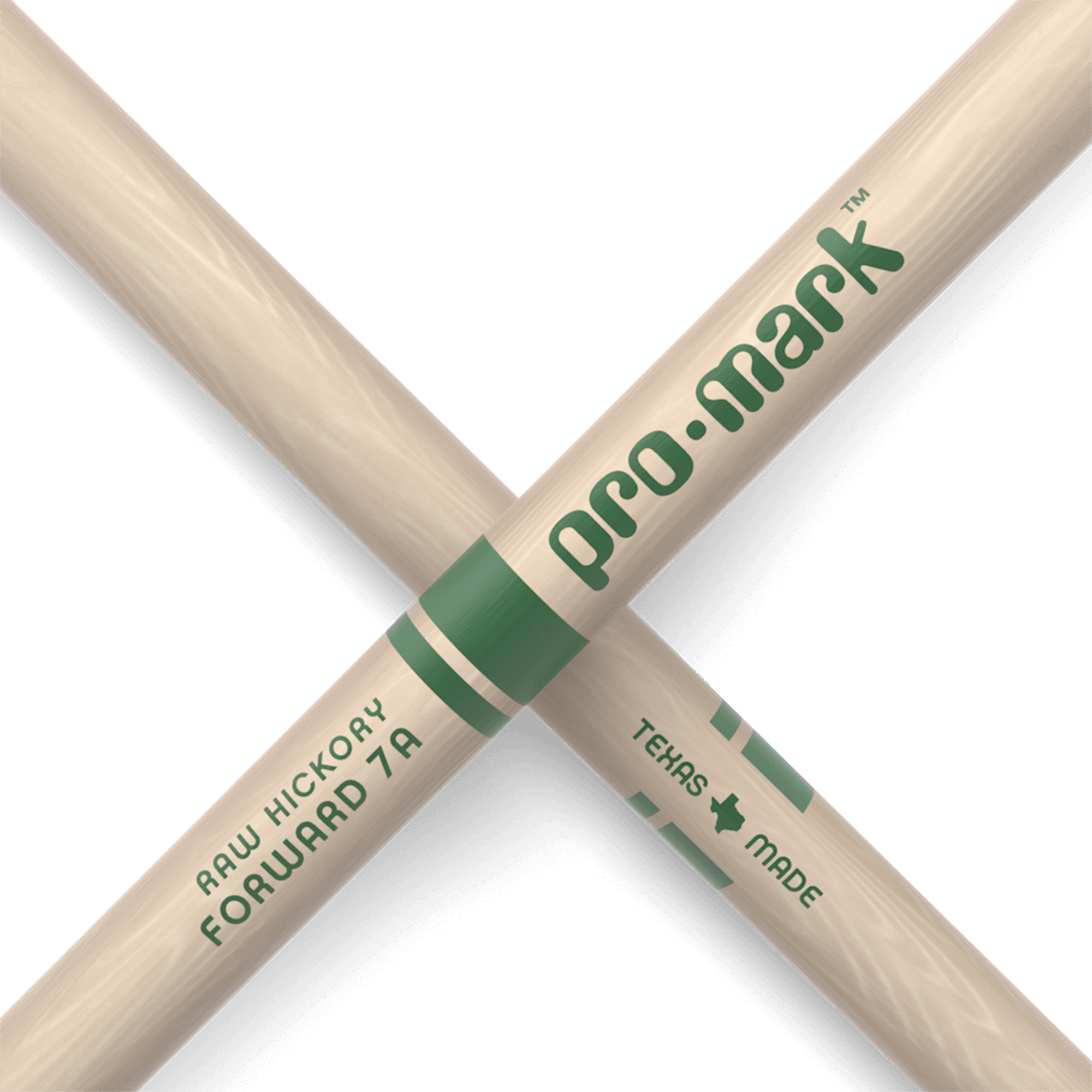 ProMark Drumsticks TXR7AN Hickory 7A "The Natural" Nylon Tip