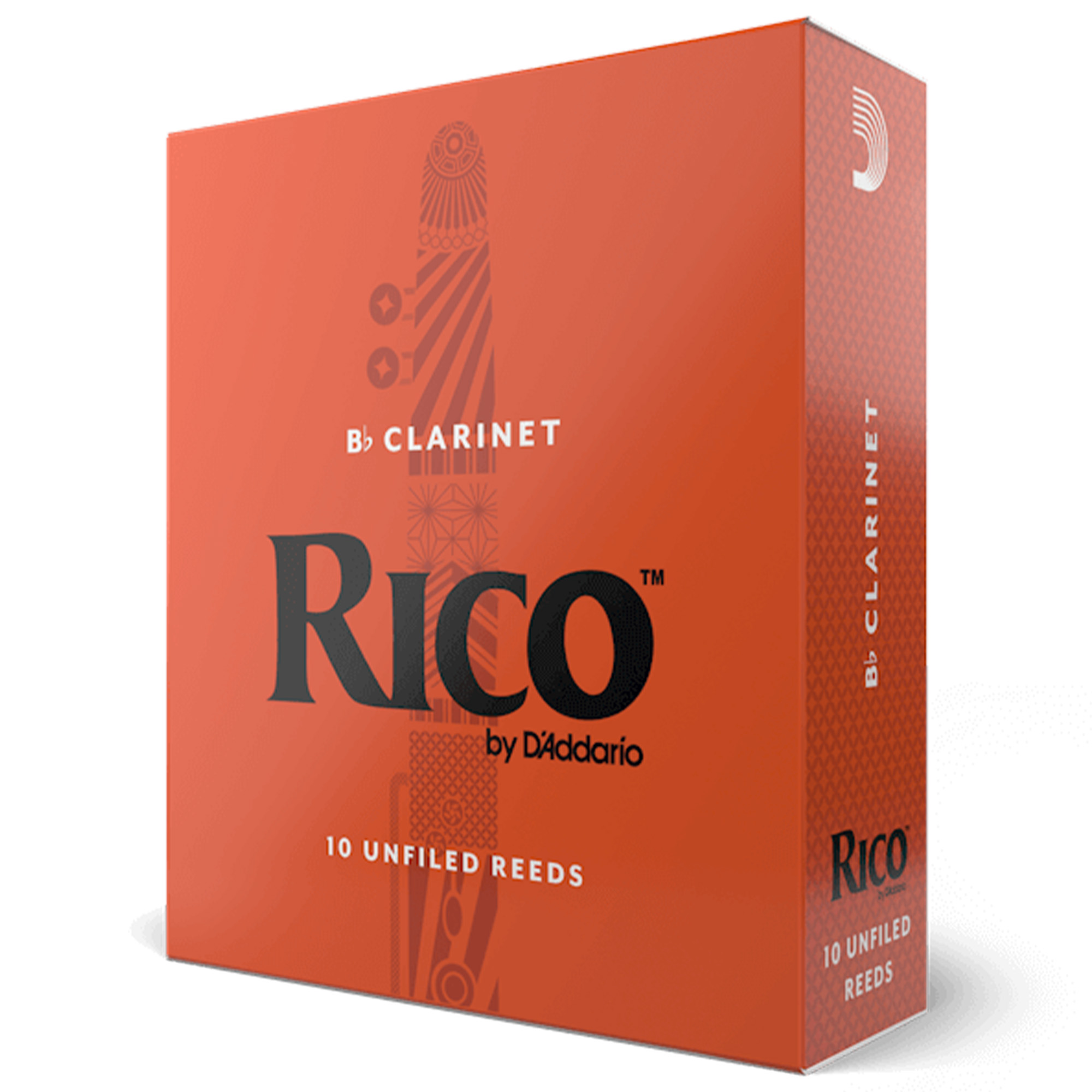 Rico by D'Addario RCA1015-1 Bb Clarinet Reeds - Strength 1.5 - 10 Pieces