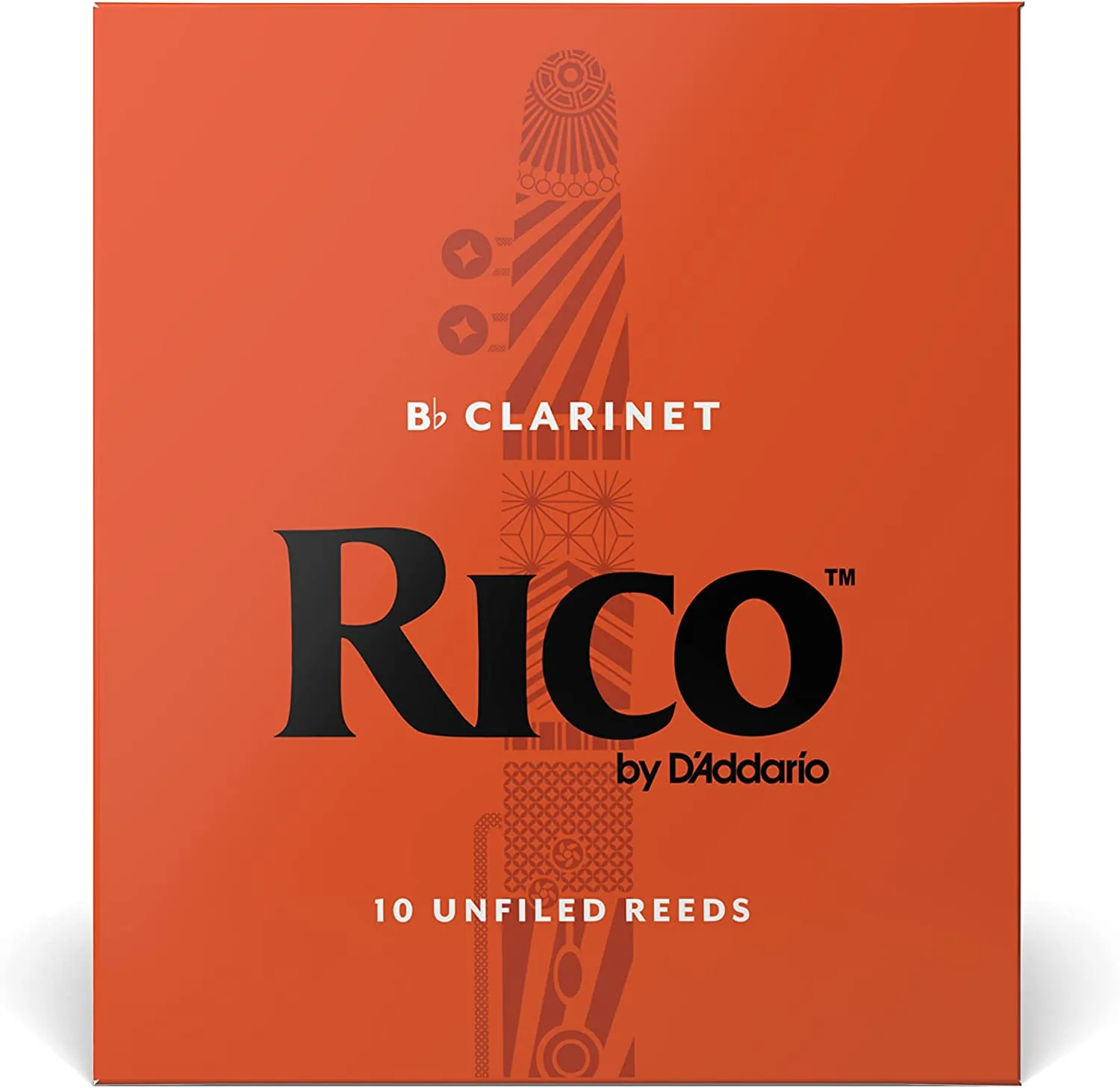 Rico by D'Addario RCA1030 Bb Clarinet Reeds - Strength 3 - 10 Pieces