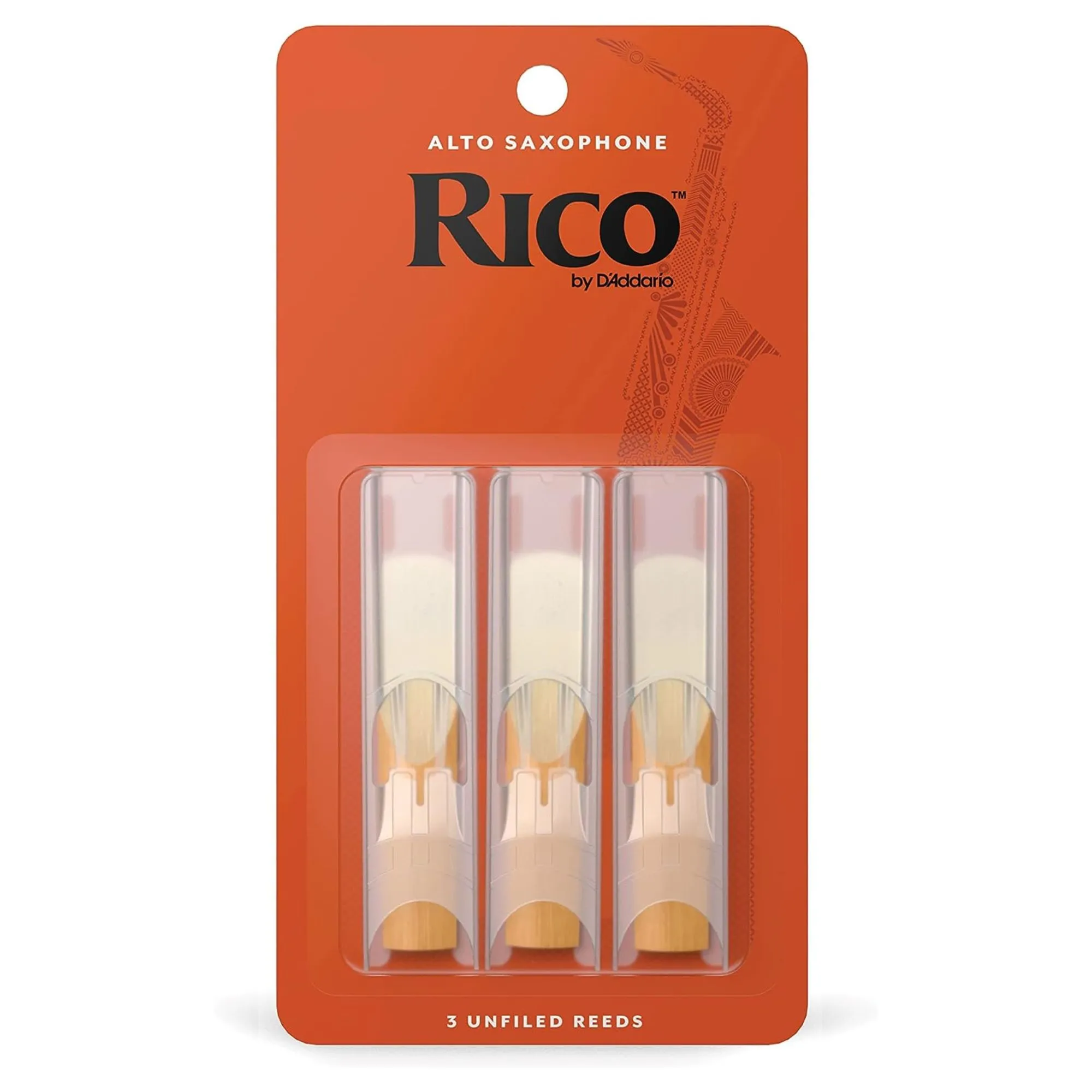 Rico by D'Addario RJA0315 Alto Saxophone Reeds - Strength 1.5 - 3 Pieces