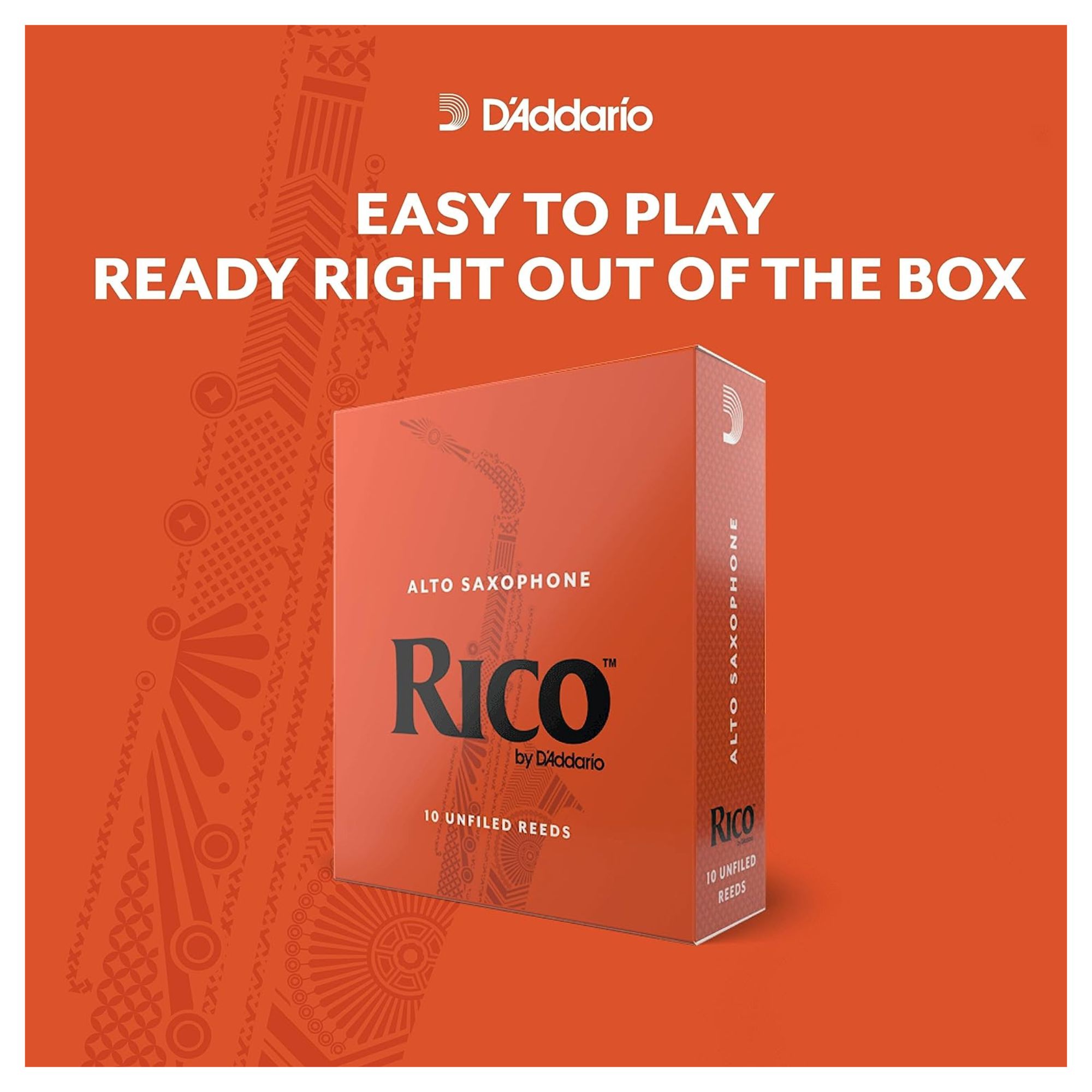 Rico by D'Addario RJA0315 Alto Saxophone Reeds - Strength 1.5 - 3 Pieces