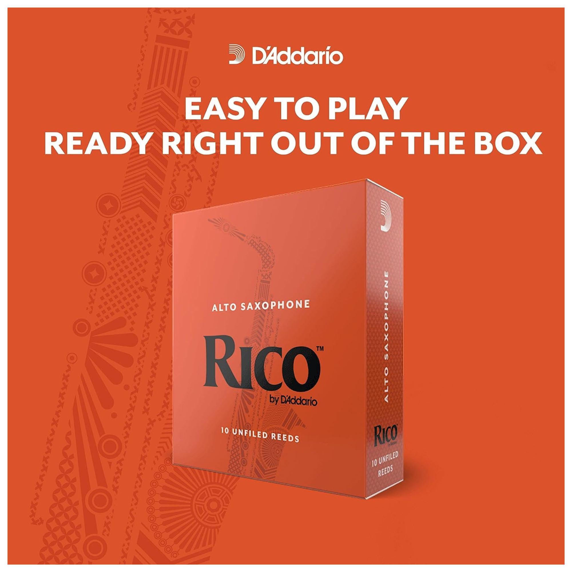 Rico by D'Addario RJA0330 Alto Saxophone Reeds - Strength 3 - 3 Pieces