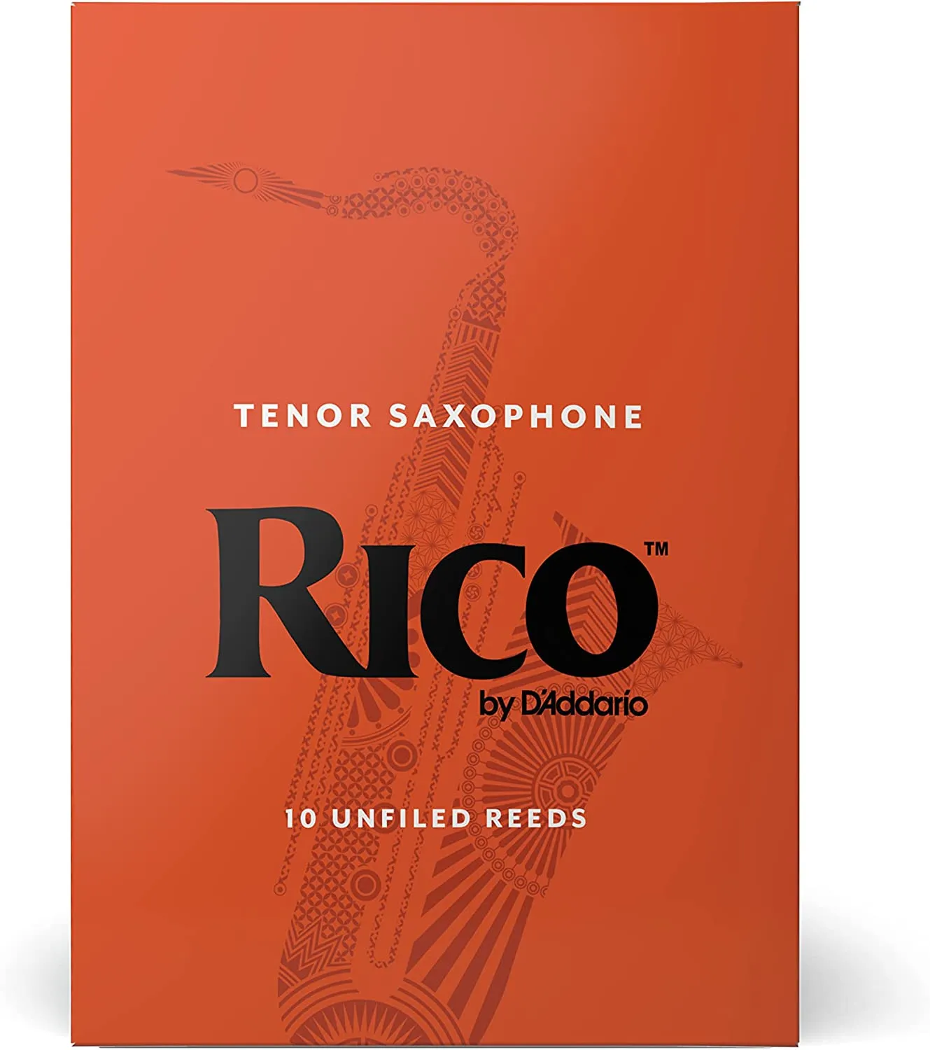 Rico by D'Addario RKA1020 Tenor Saxophone Reeds - Strength 2 - 10 Pieces