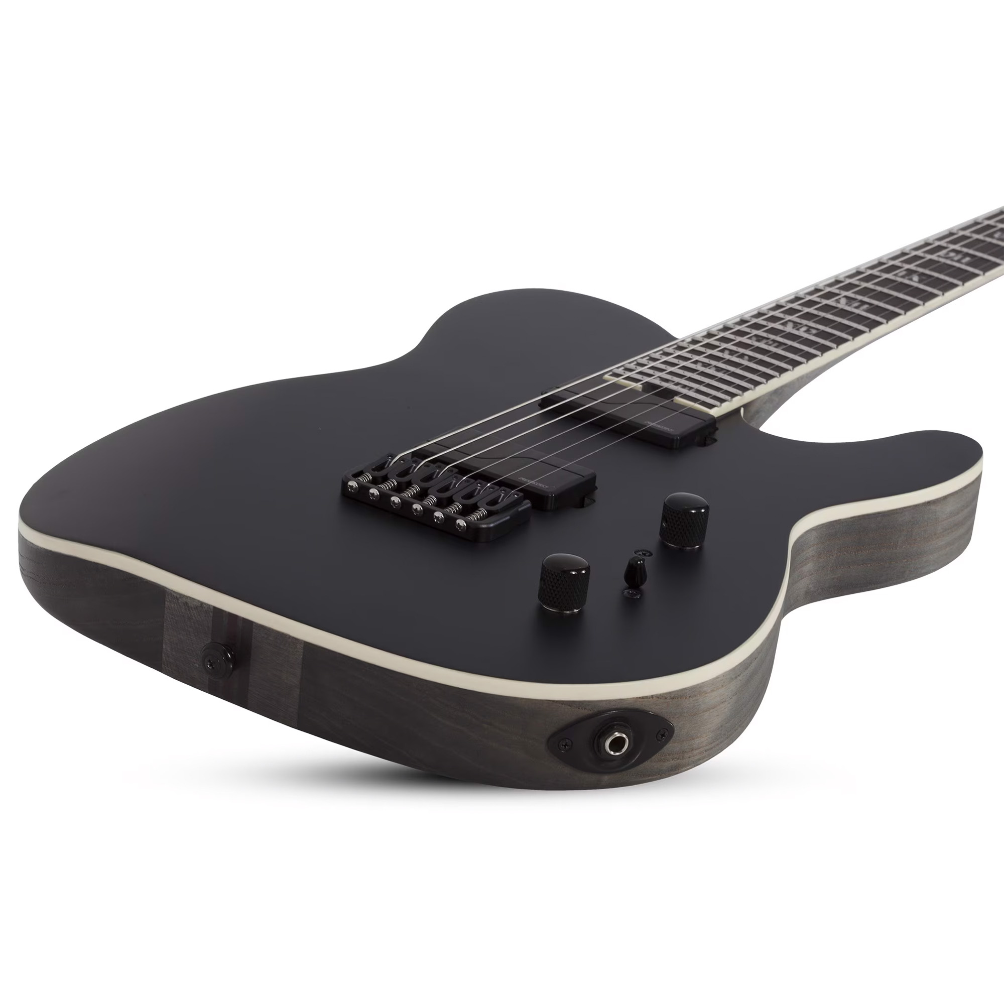 Schecter PT SLS Elite Evil Twin Electric Guitar - Satin Black